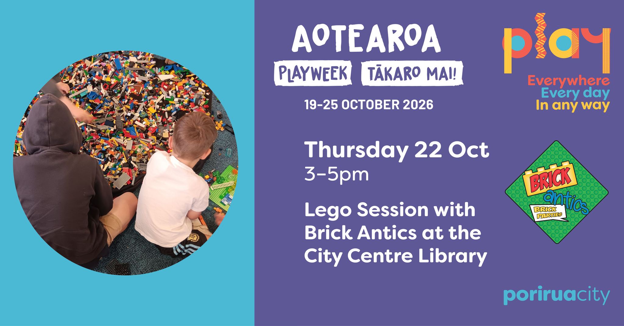 Lego Session with Brick Antics | Play Week
