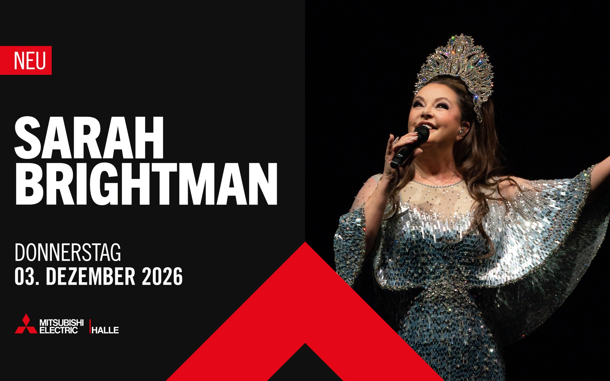 🆕 Sarah Brightman 📣 A Winter... - Mitsubishi Electric HALLE | Facebook