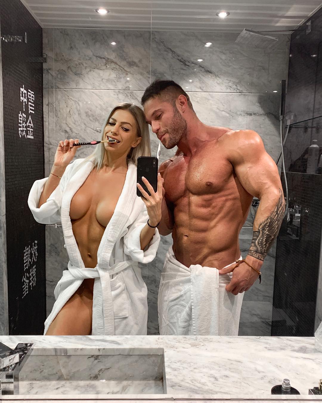 Tavi Castro Photo right before our toothbrushes turned into Jedi  