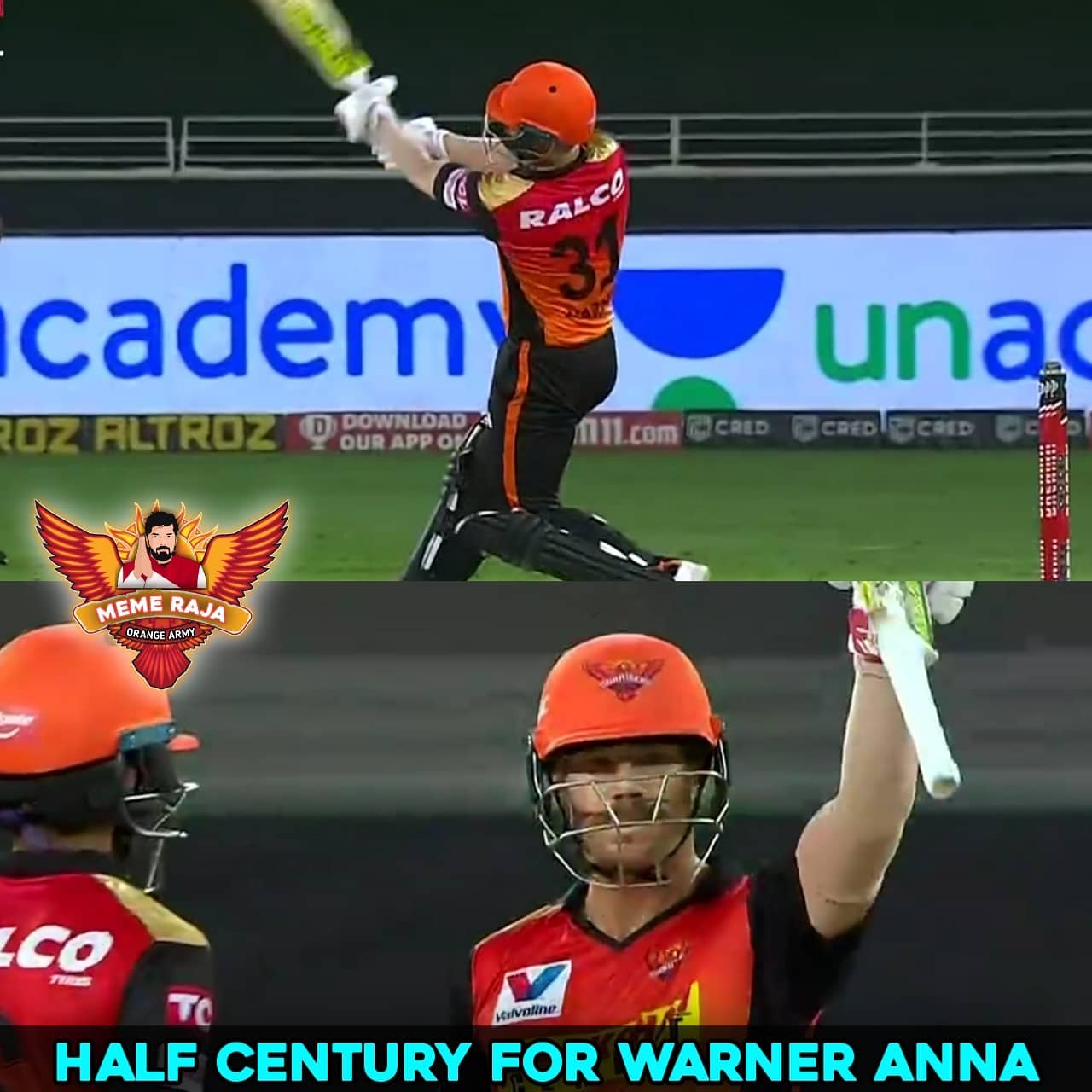 Meme Raja - Anna Annaaa 🥺🧡 Best Powerplay Of this Season... | Facebook