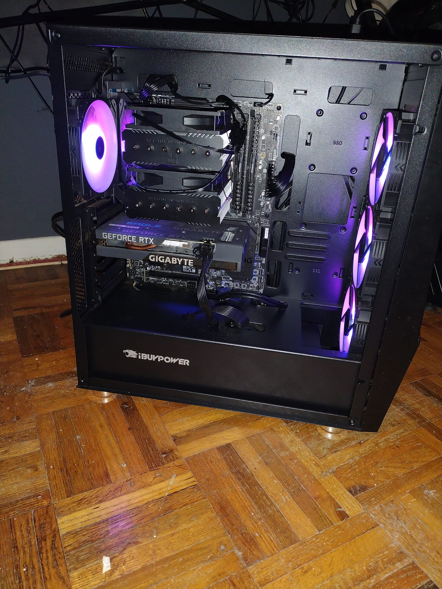 Custom MSI Z590 gaming PC with Intel i7-11700K and GeForce GTX 3050