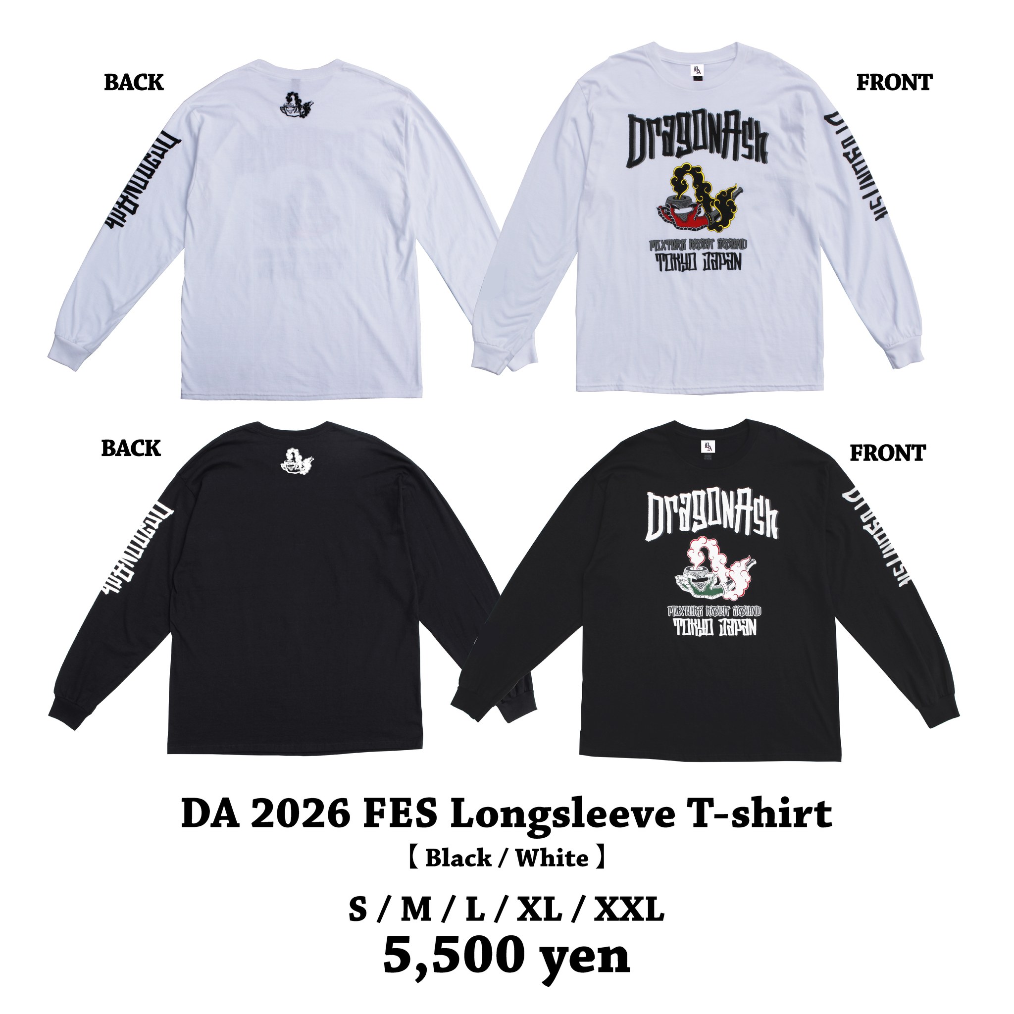 Dragon Ash 2026 FES GOODS 2026年9月22日（火・祝）『ZASSO.2026