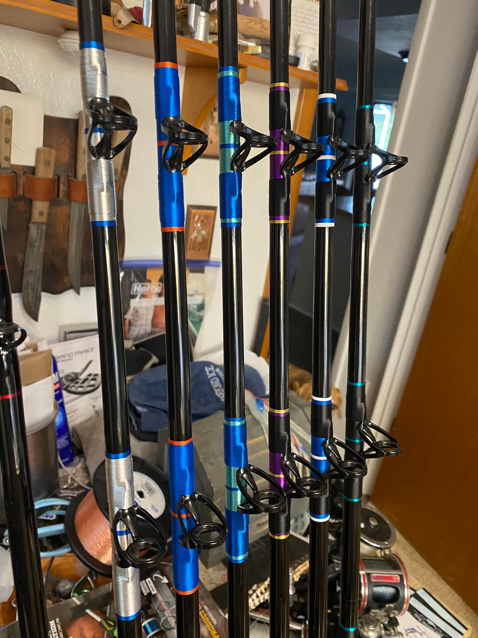 tsunami 5 star casting rods TSCSHDBCII701XH-B Carbon Shield II Boat Conventional Rod Infinity Archival Boxbinder Grade A cork grips Ultra Light Reel Model:LTPC259XHF2