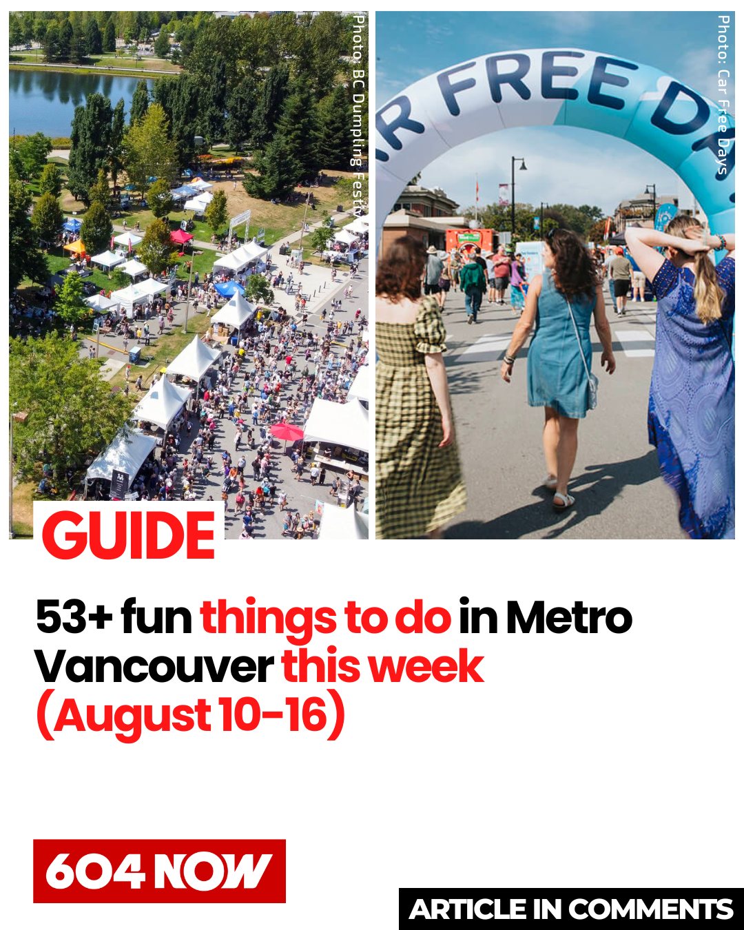 604 - It's another week in Metro Vancouver! ☀️