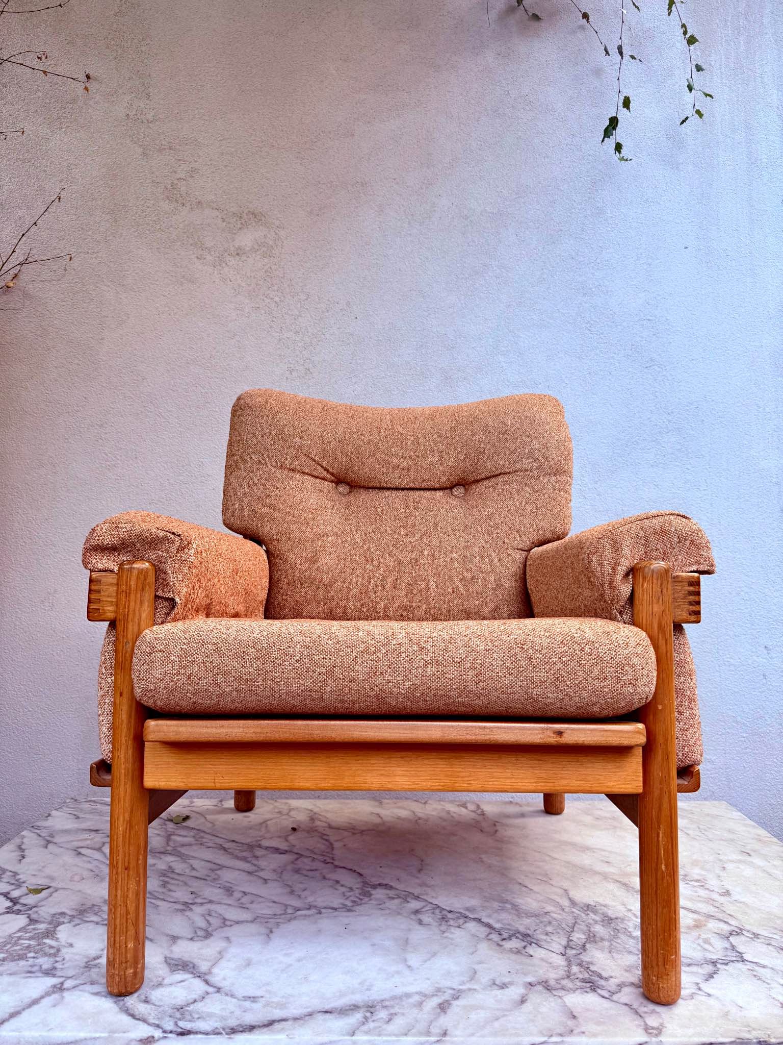Danish Deluxe - 'Rifka' mid century retro arm chair - Living Room ...