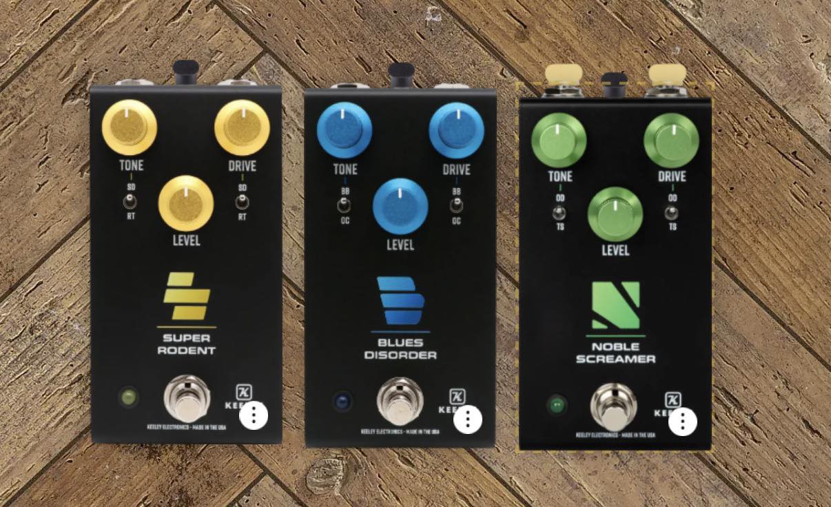 Stacking MXR Timmy and TS9 with EQ
