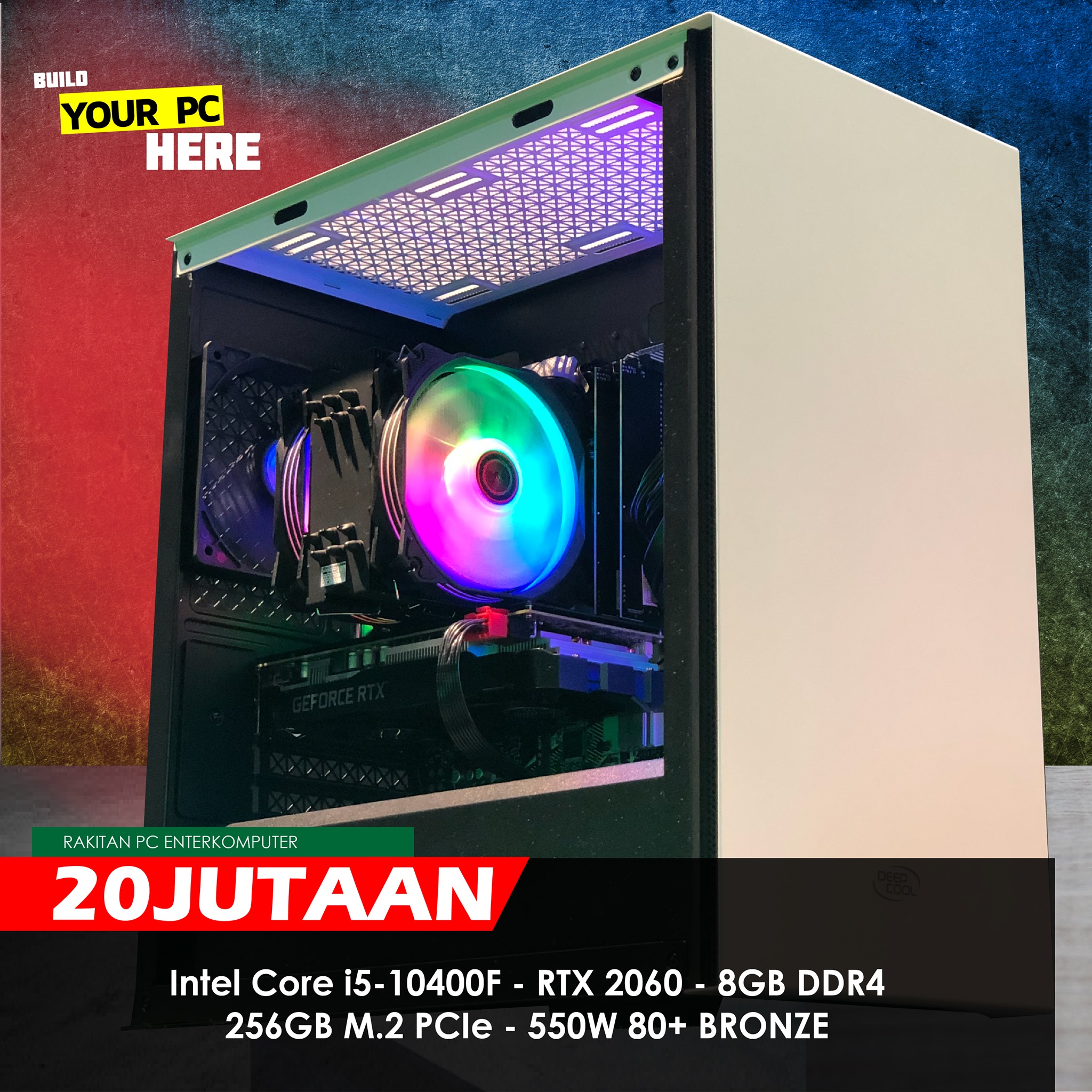 ENTER Komputer - Haaii! Rakitan PC Intel Core i5-10400F