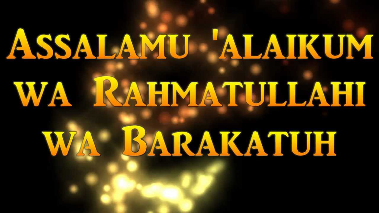 Salam Aleykoum Wa Rahmatullah Wa Barakatuh Reponse