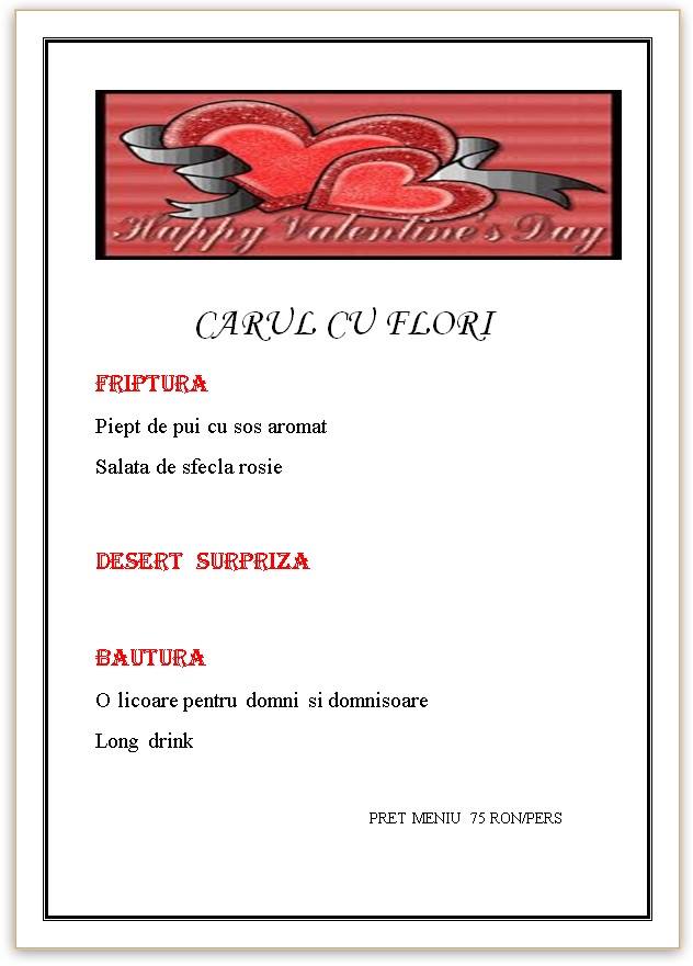 Restaurantul Carul Cu Flori Photos Craiova Menu Prices