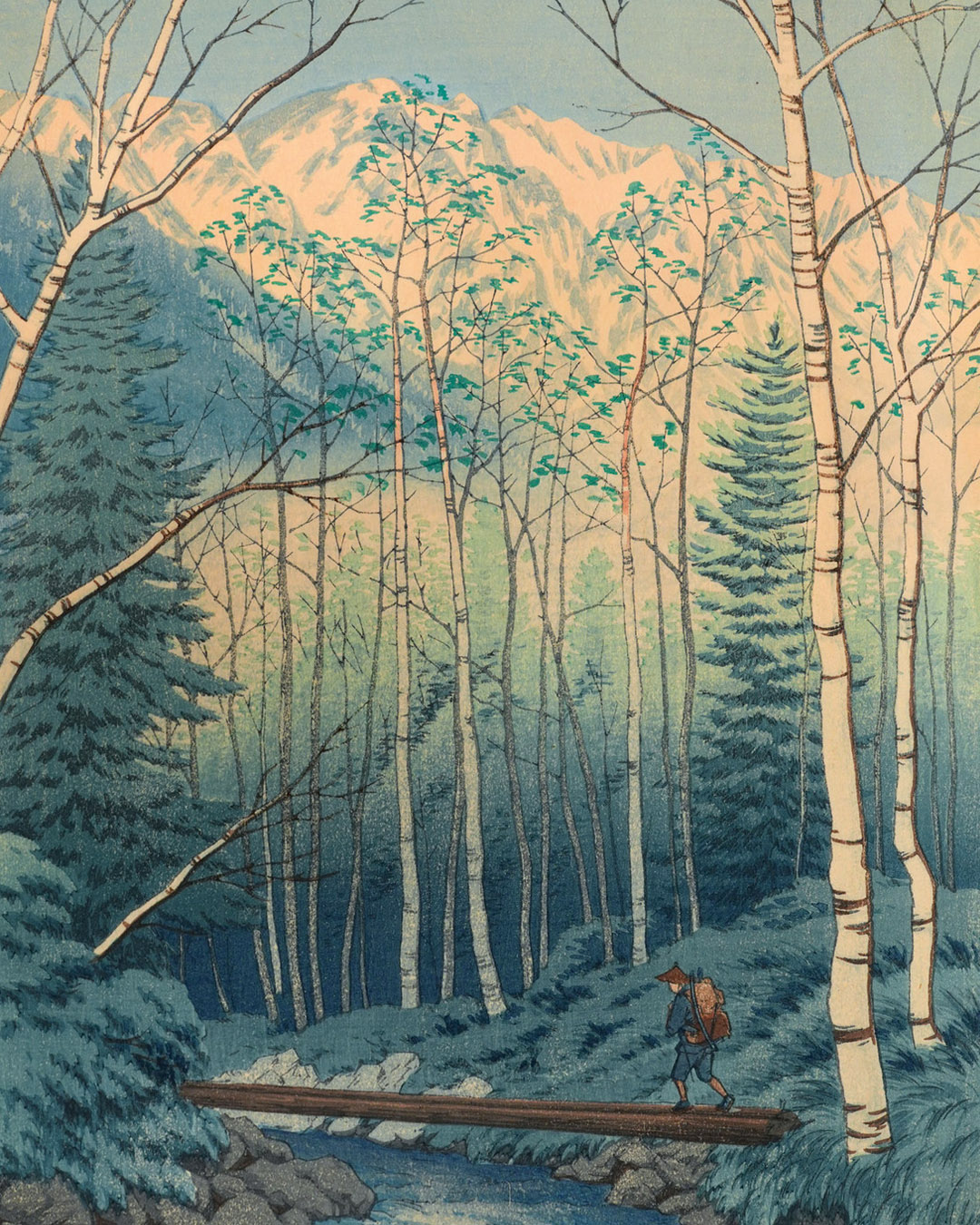 Inagaki Toshijirō (稲垣 稔次郎, 1902-1963), 加茂川の盛夏 Kamogawa