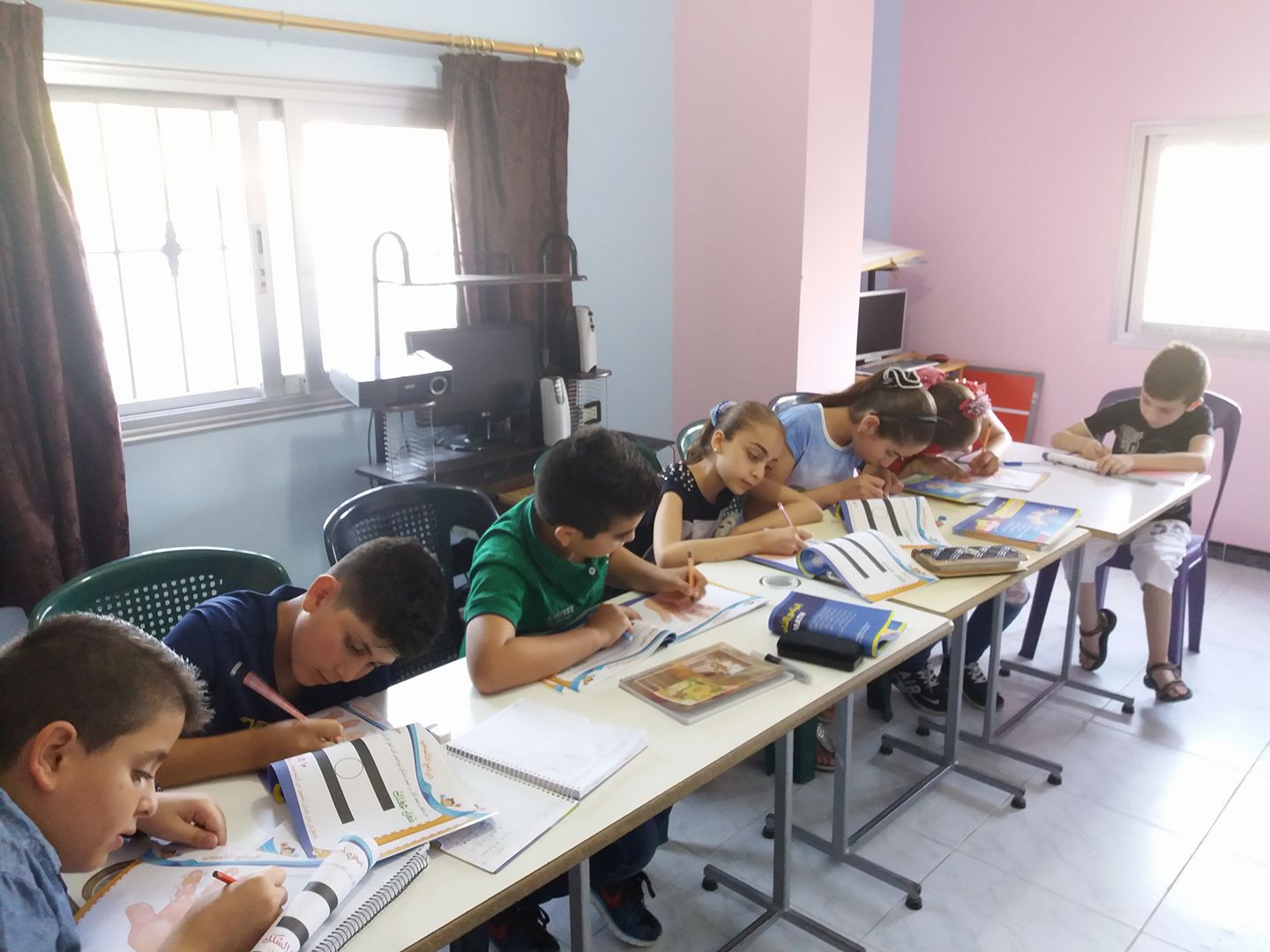 SD Math Syria - طلاب الSDMathمع المدربة باسمة زيني و...