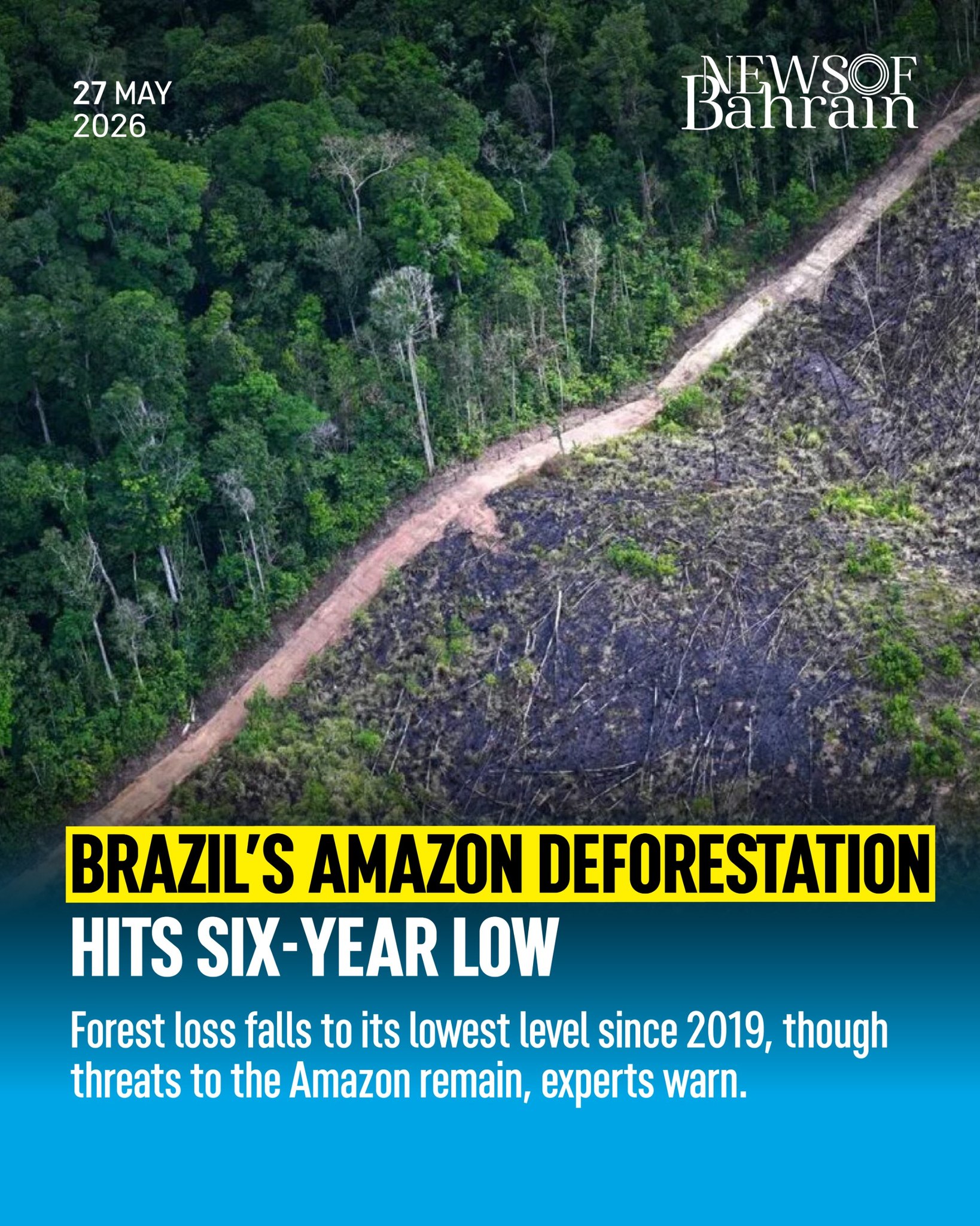Due to increased conservation and enforcement efforts, Brazil 