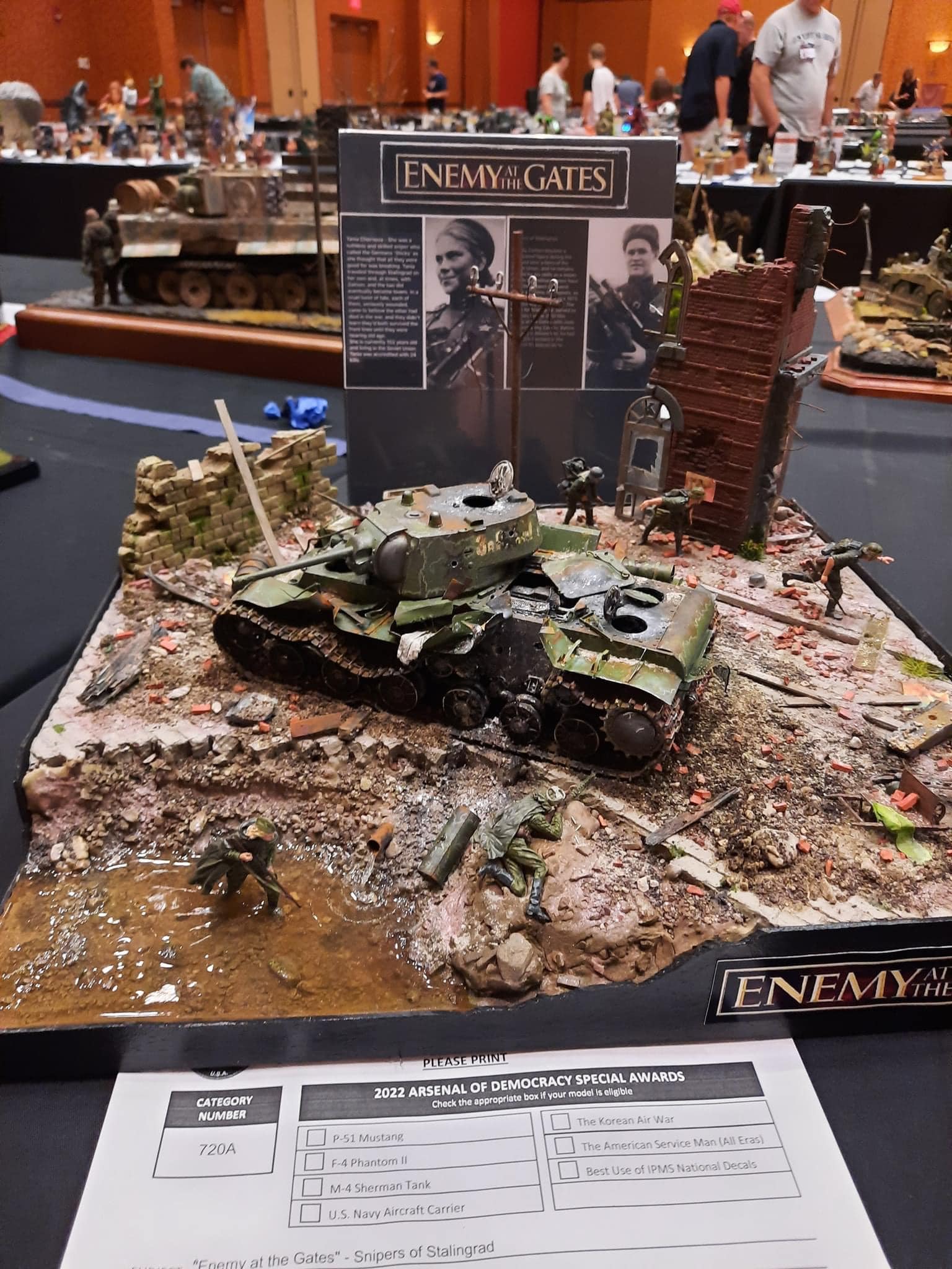 Stalingrad 1942 Diorama by Unknown