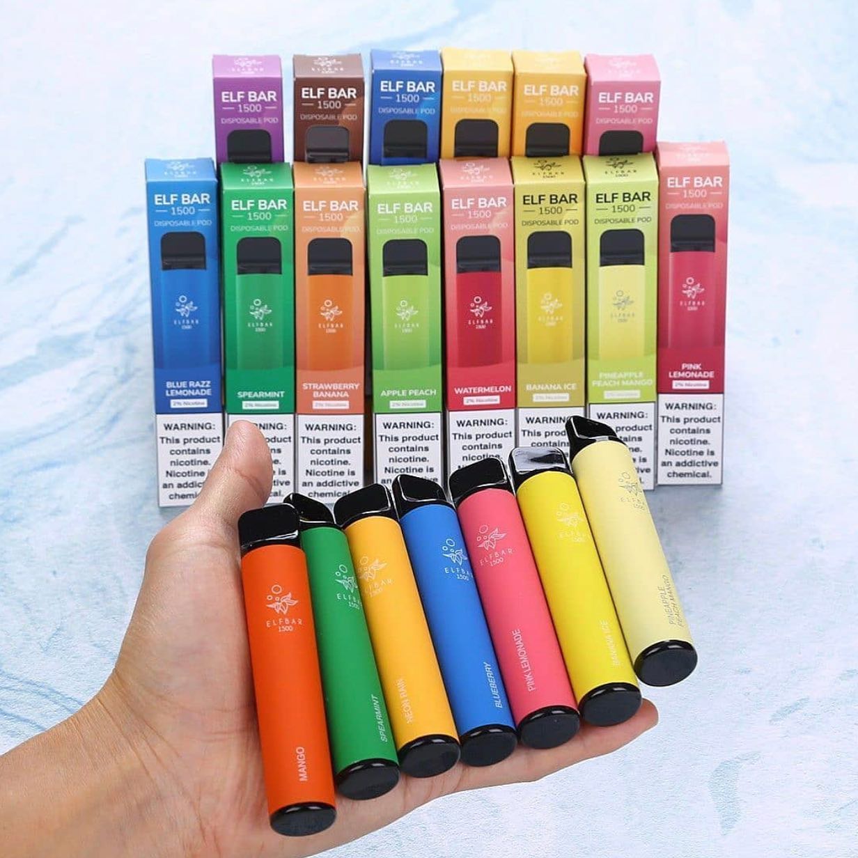 Elf Bar 600 disposable pod device provides smooth and pure taste by bonding a specialized heating system; also the 550mAh battery delivers 600 puffs to maximize the vaping experience. With elfbar, you