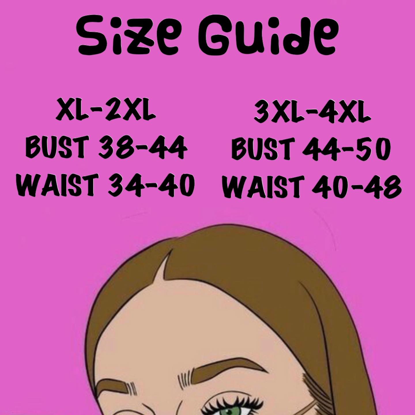 May size guide din po sa shopee,... - Plus Size Collection Ph | Facebook