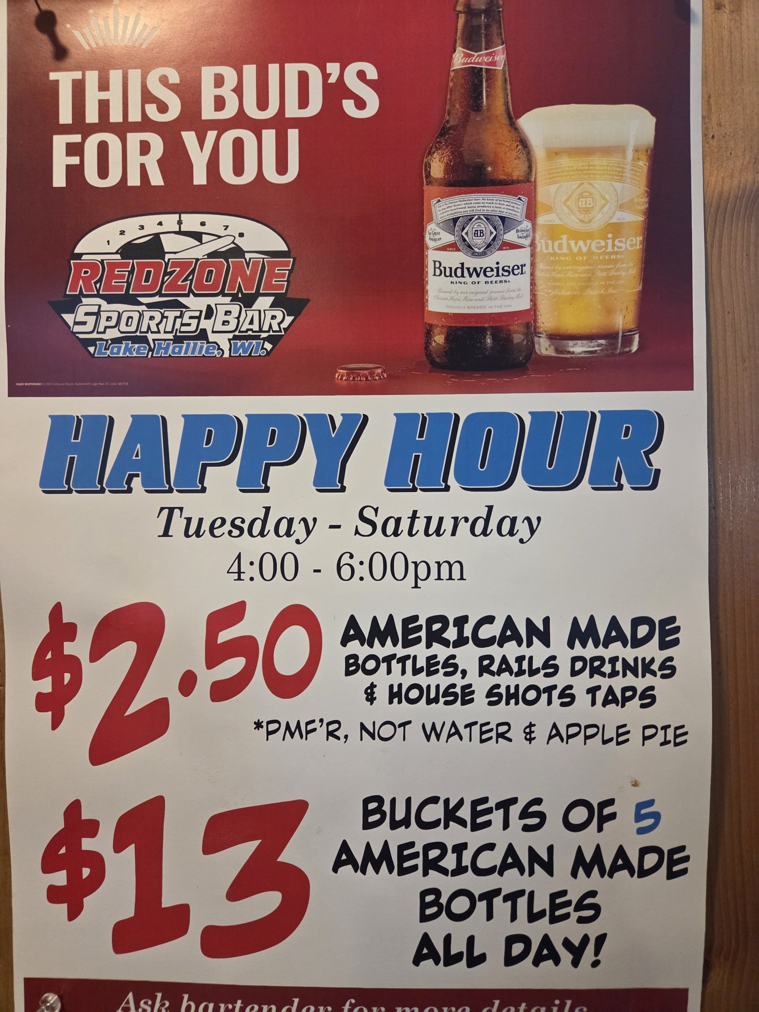 Red Zone Sportsbar | Lake Hallie WI