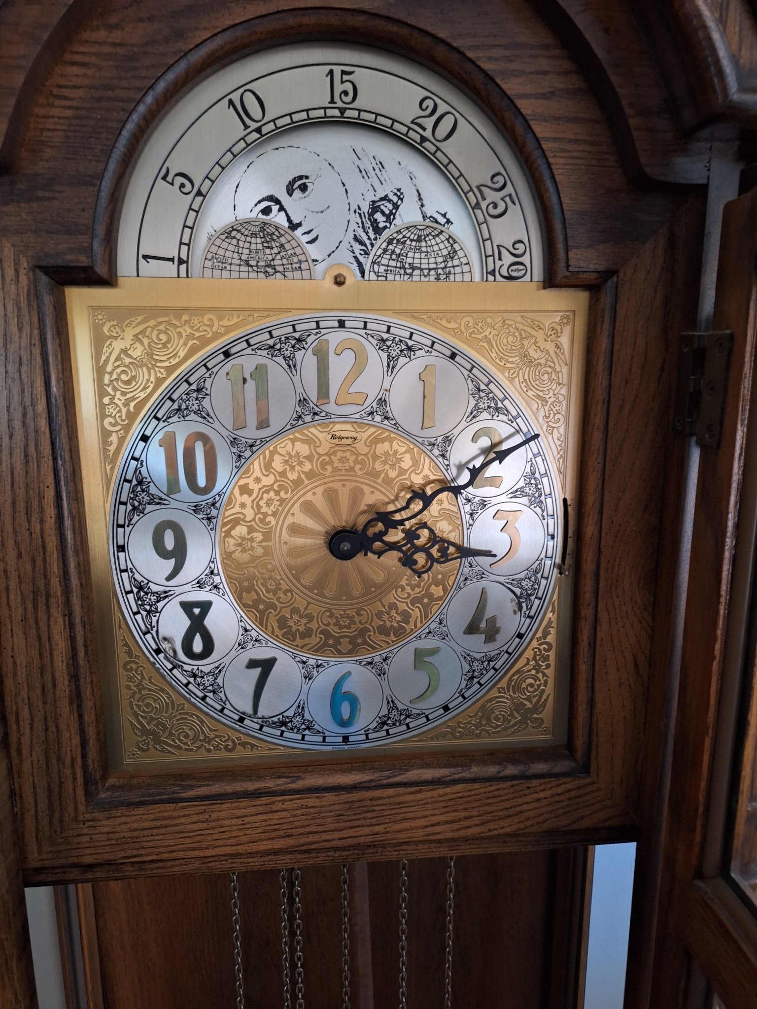 Ridgeway Grandfather Clock - Grandfather Clocks - Cleveland, Ohio ...