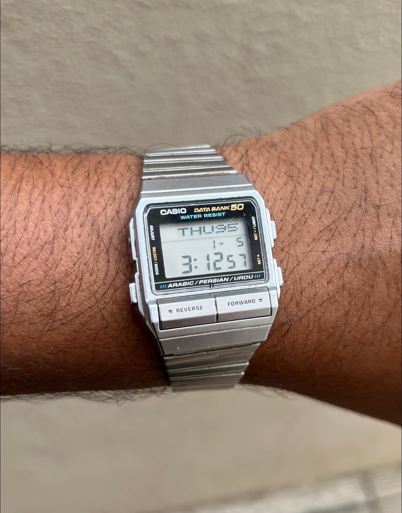 Casio DB-81 ST Cognit Schema watch sold