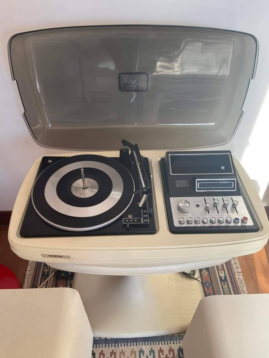 BROTHER STEREO SYSTEM 本体 Planetron 2000 Stereo System by Brother - 1970s design 🎶 😎