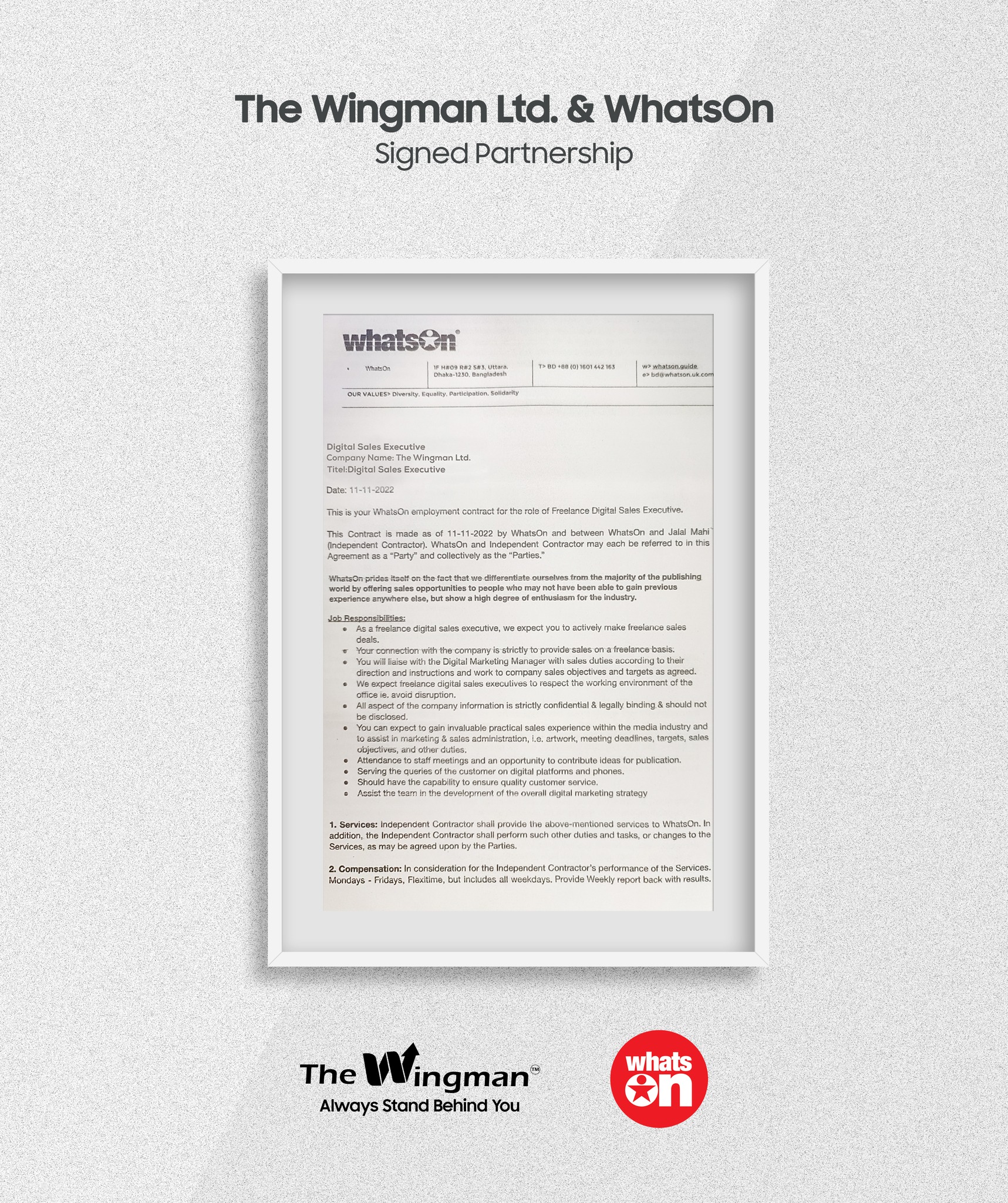 The Wingman Ltd.
