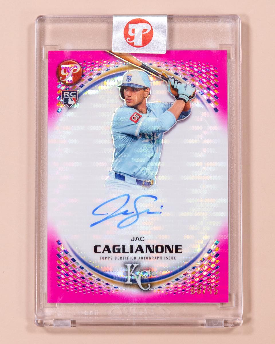CardCollector2 - PINK PARALLEL + INK 🔥🩷 Jac Caglianone Rookie