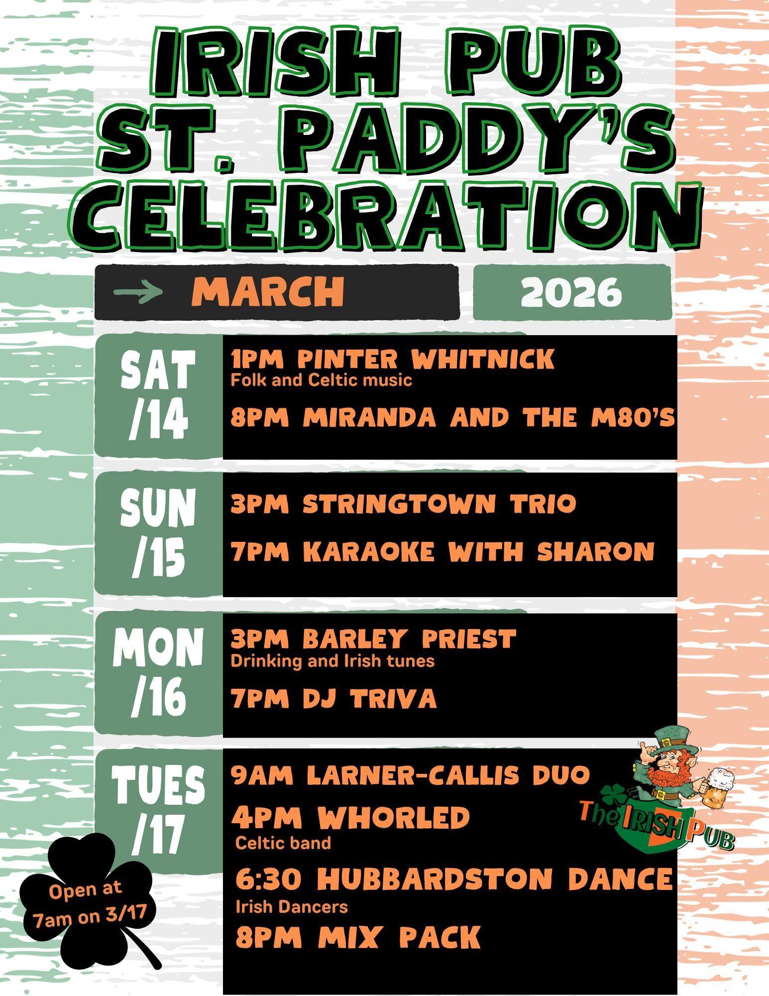 miIrish.com - Here's the full schedule for St. Patrick's... | Facebook