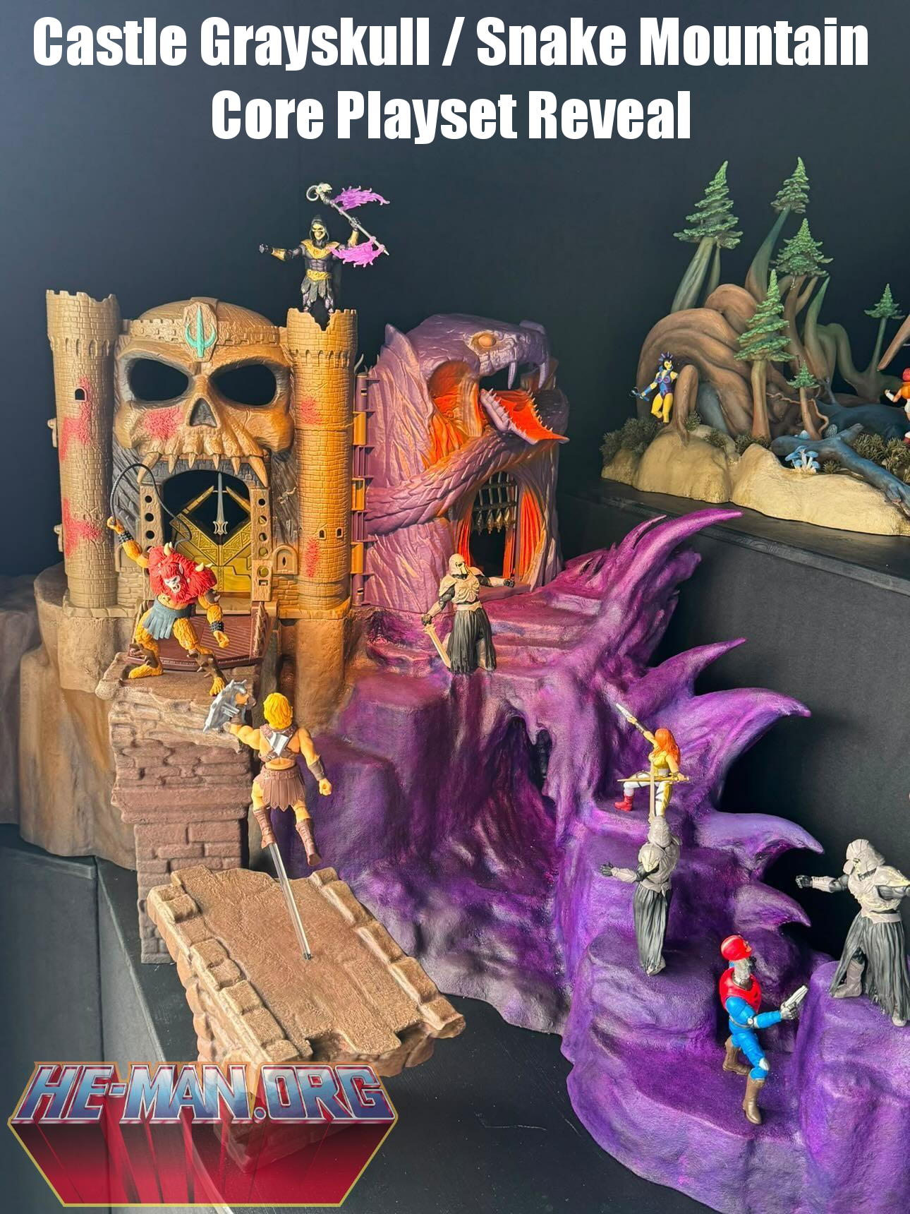 First Look at Masters of the Universe Movie Core Line Castle