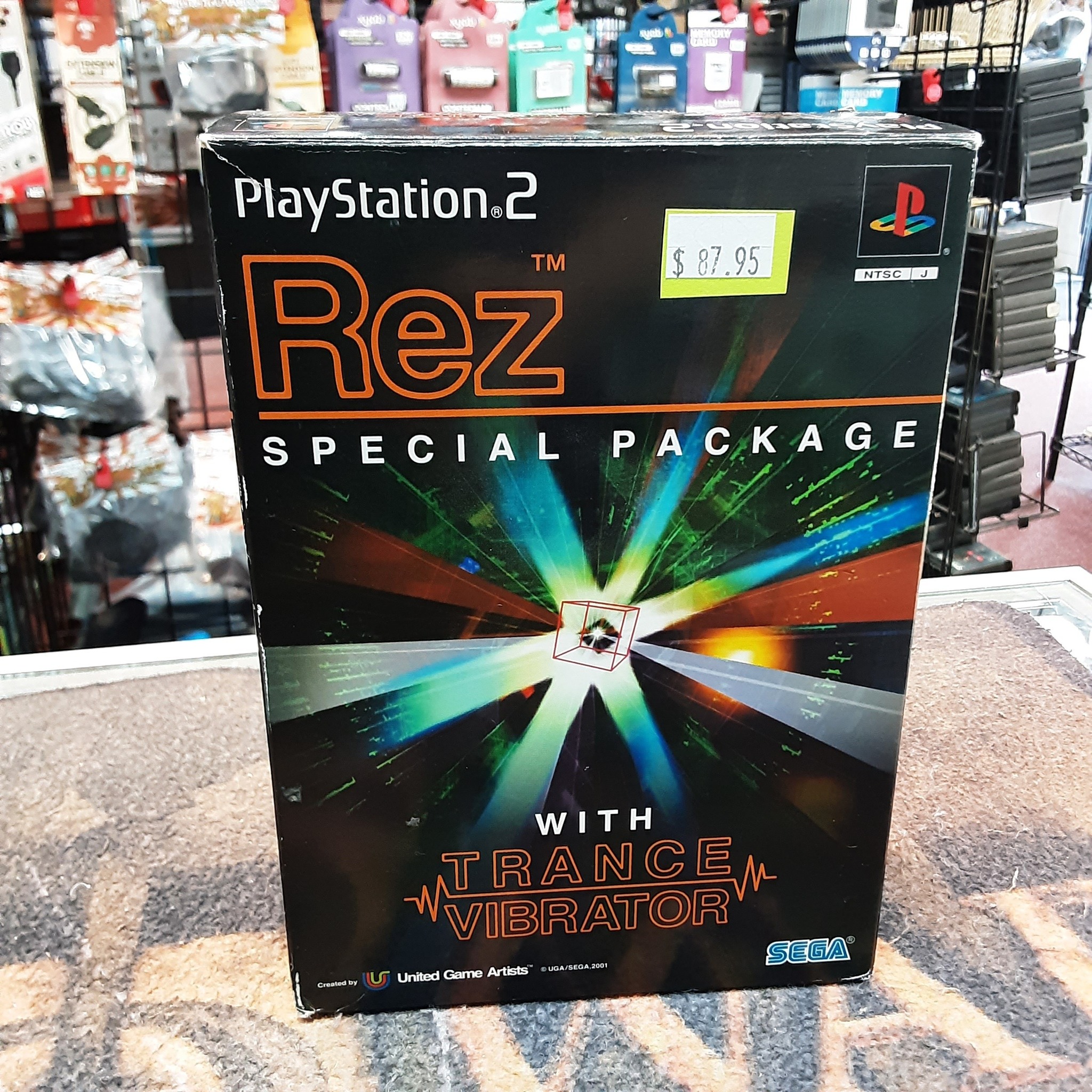 Another JP PS2 import. Rez, Special Package.