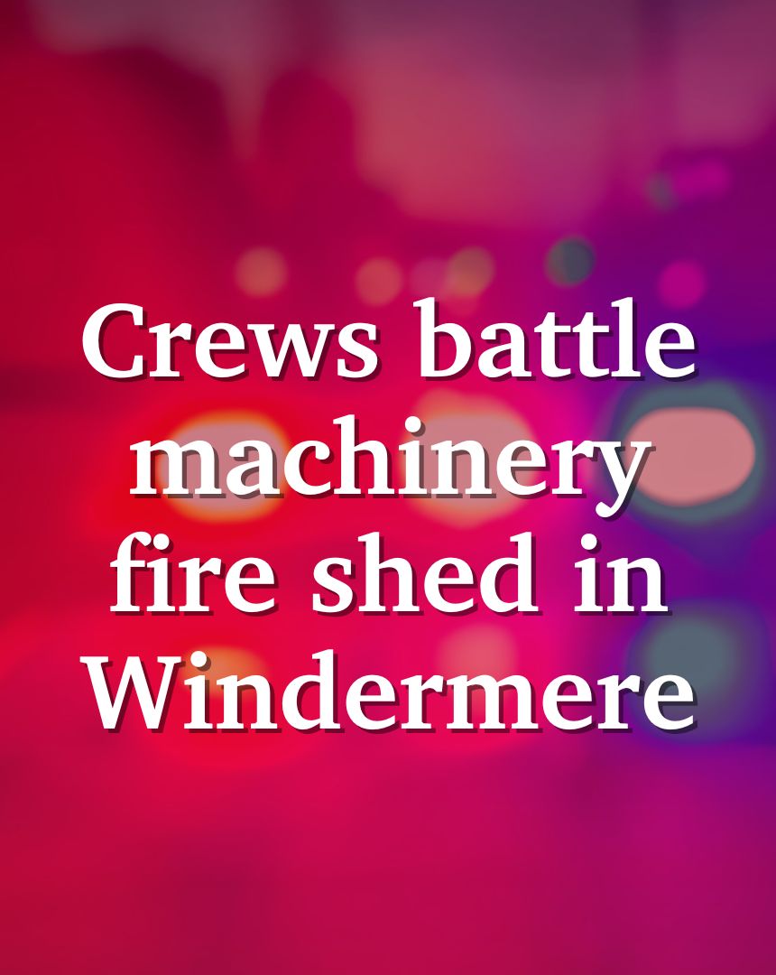 NewsMail - 🚨 Fire crews had to use disc cutters to bust... | Facebook