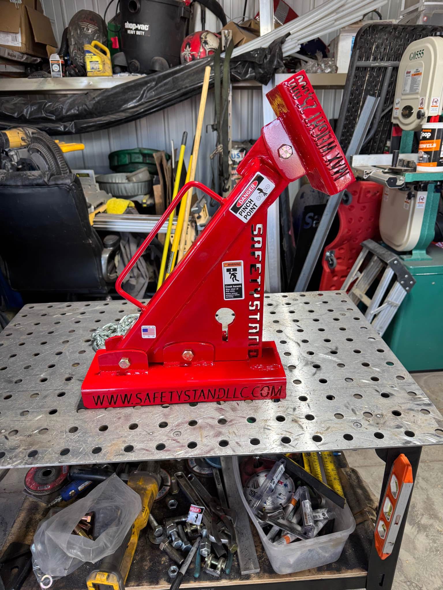 Safety Stand – Multi-Use | Interchangeable Saddles | 25,000 lb | OSHA ...