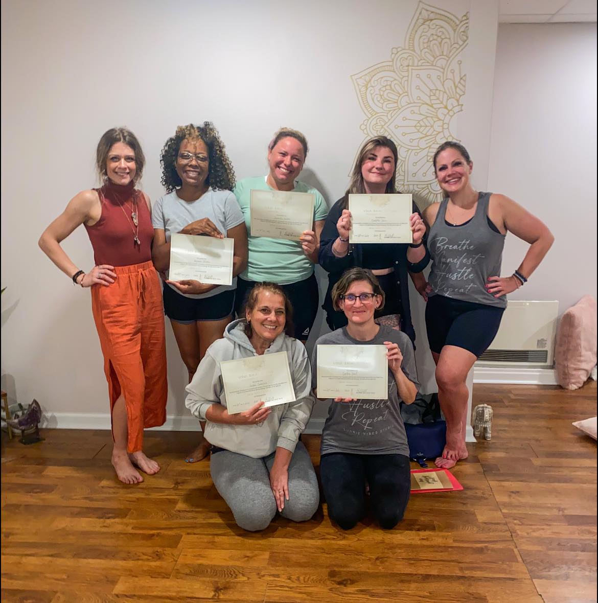 Sunnie Vibes Studio Yoga & Wellness - Congratulations to our crew on ...