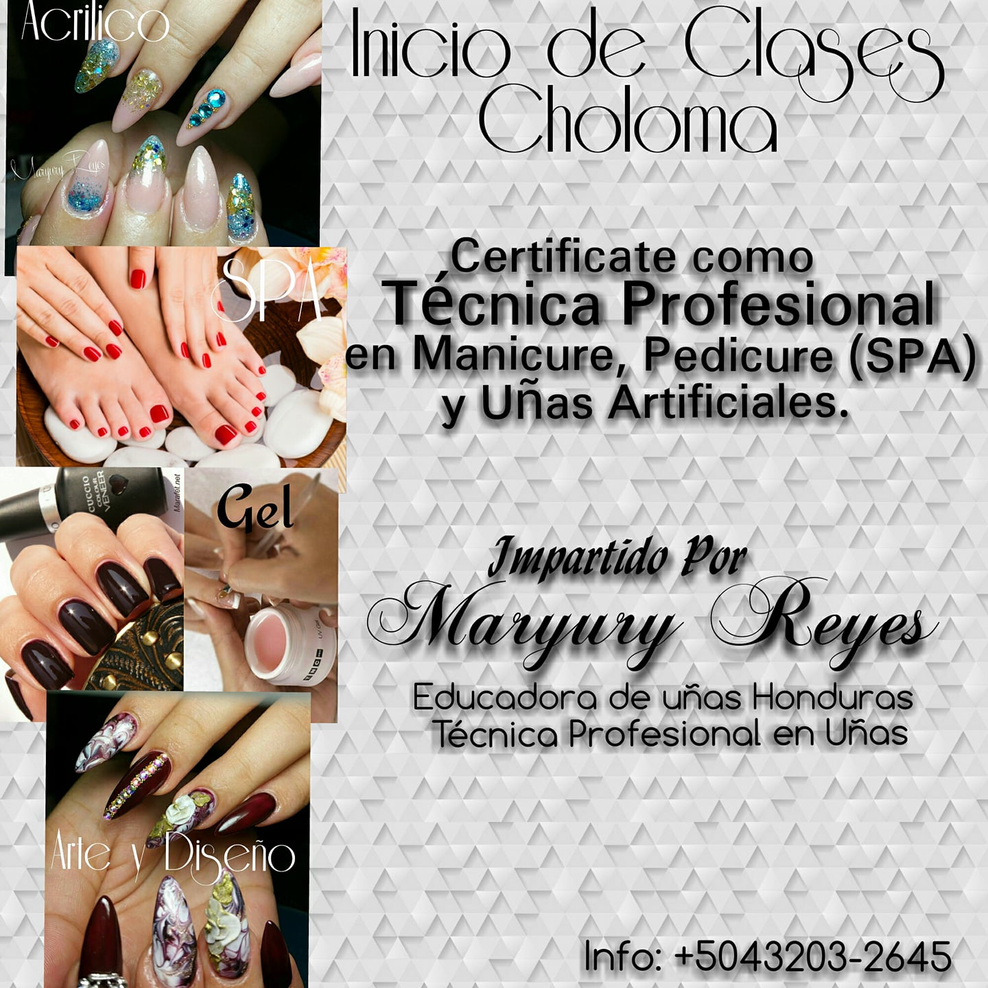 Hola Chicas les saluda Maryury... - Maryury Reyes Nail School | Facebook