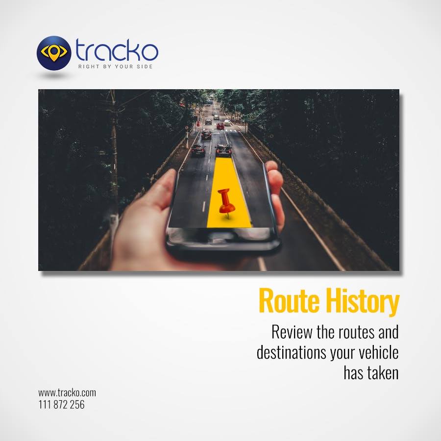 Tracko - Review the routes and destinations your vehicle... | Facebook