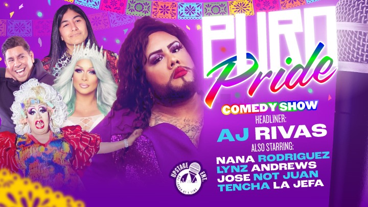 Puro Pride Comedy Show with AJ Rivas