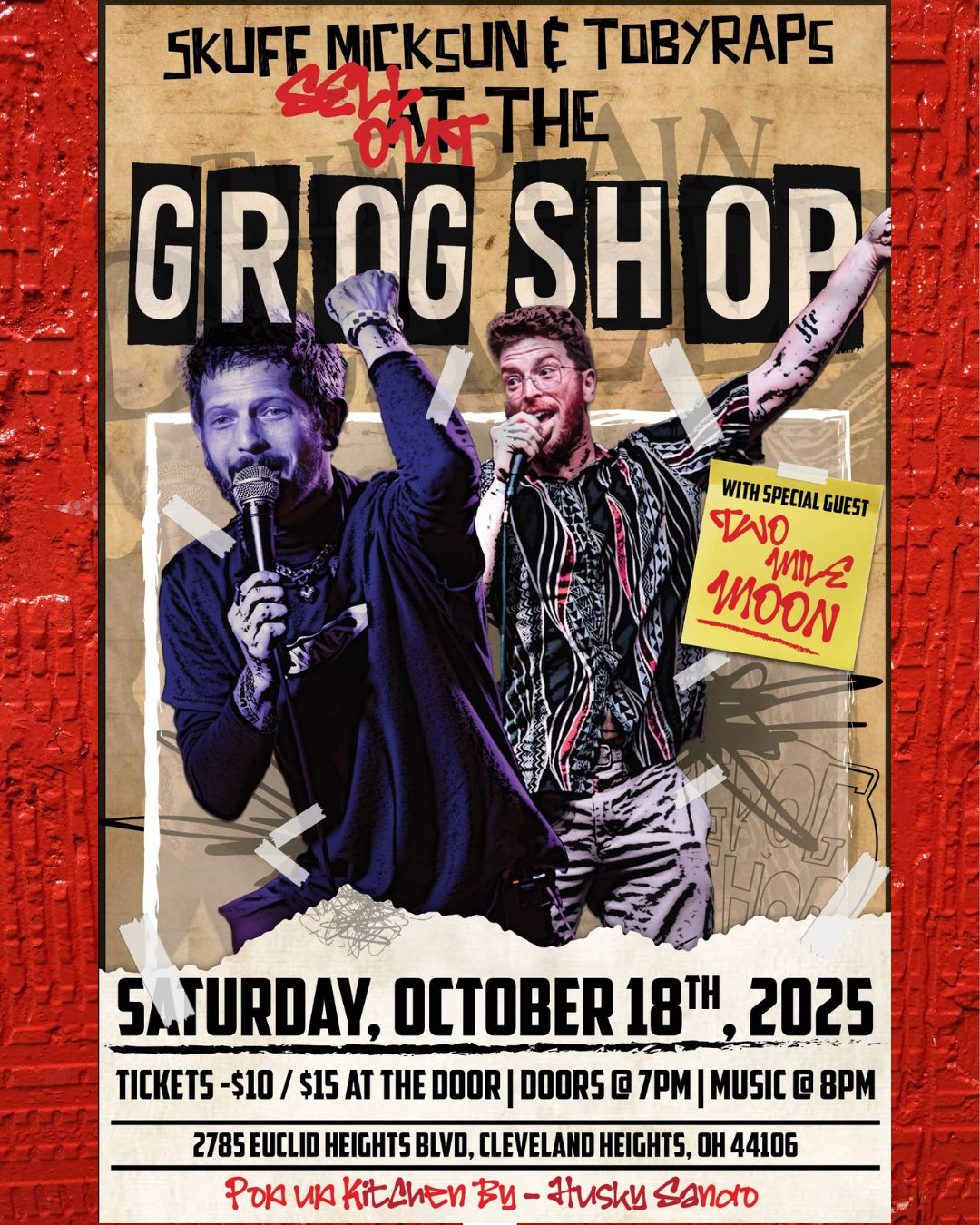 Skuff Micksun & Tobyraps Sell Out The Grog Shop