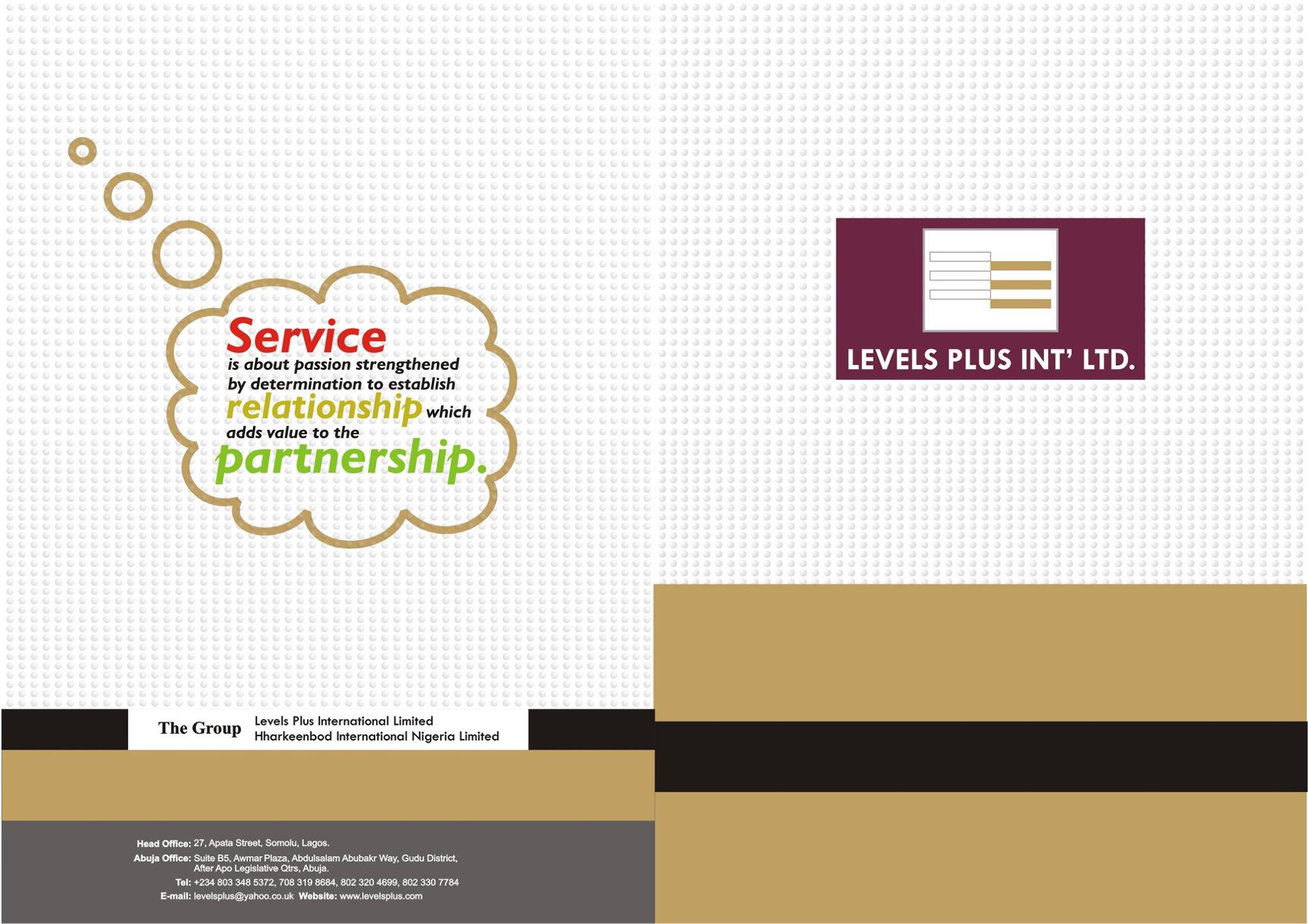 Levels Plus International Limited | Lagos