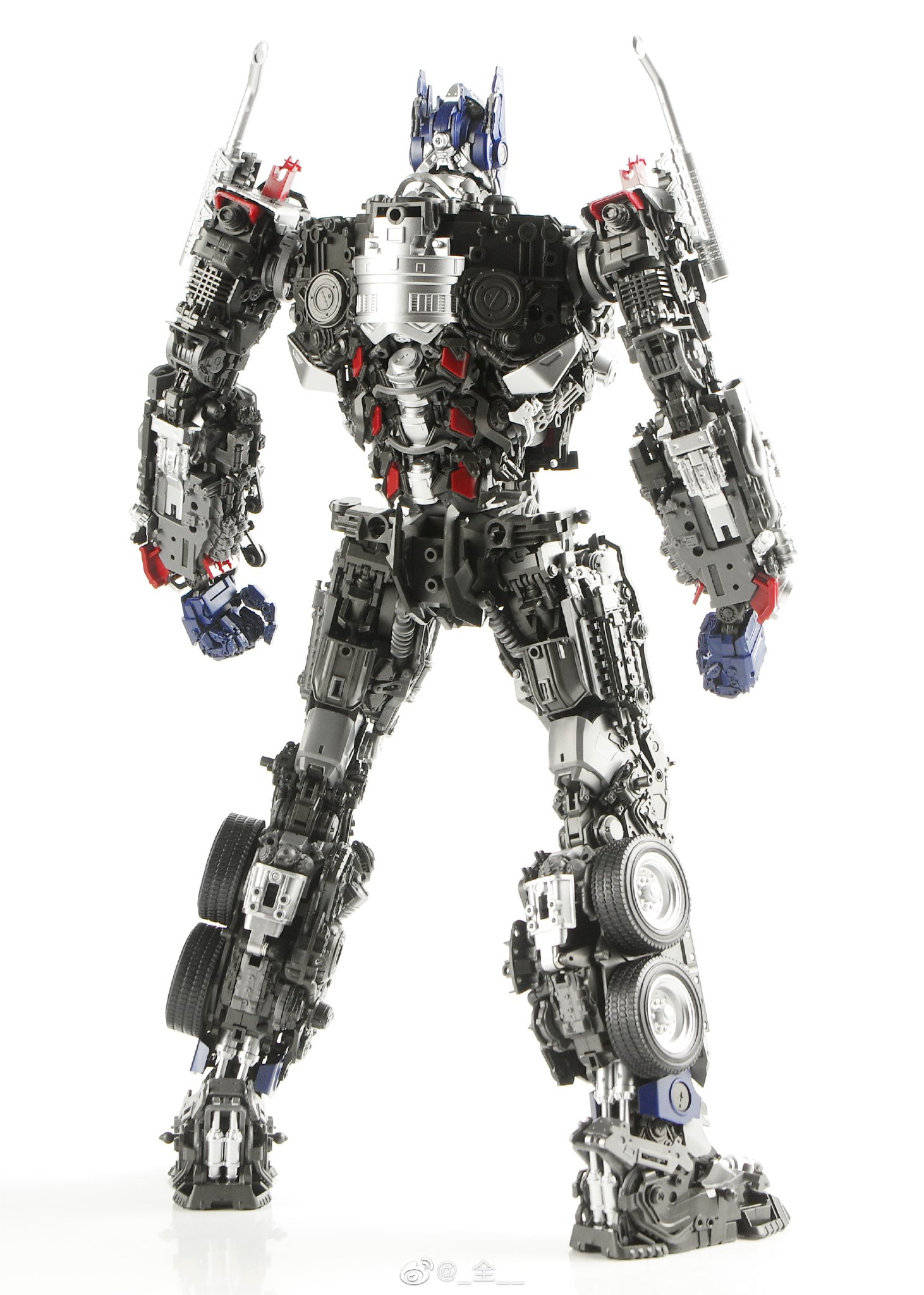 Yolopark review of 30cm Earth Mode Optimus Prime plastic model kit