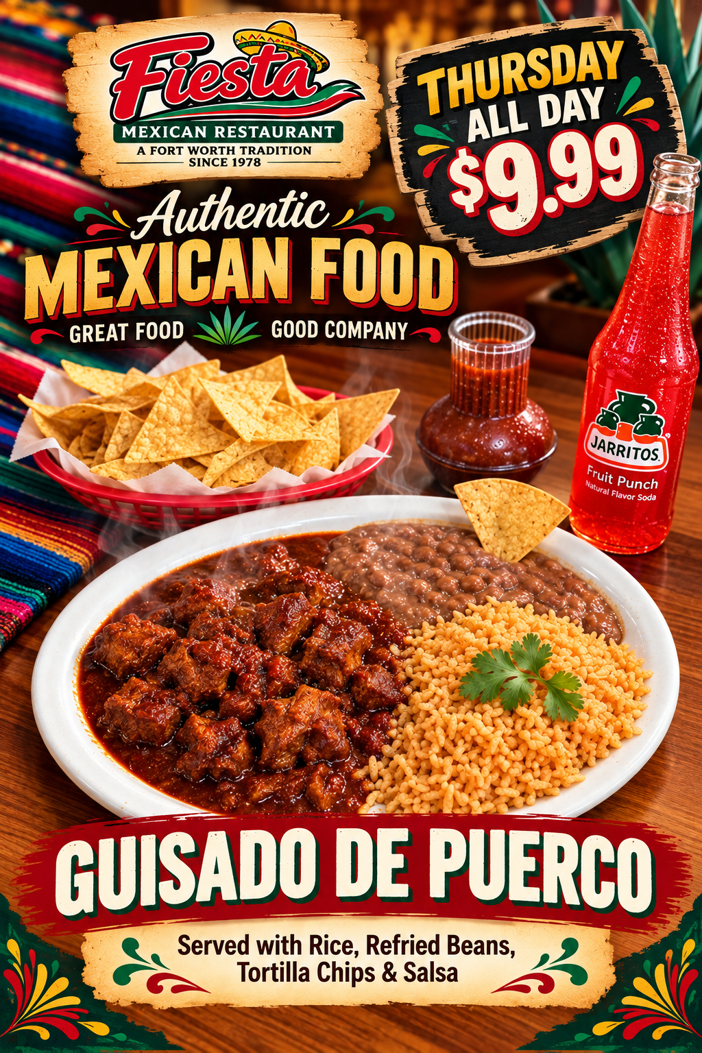 Fiesta Mexican Restaurant | Fort Worth TX