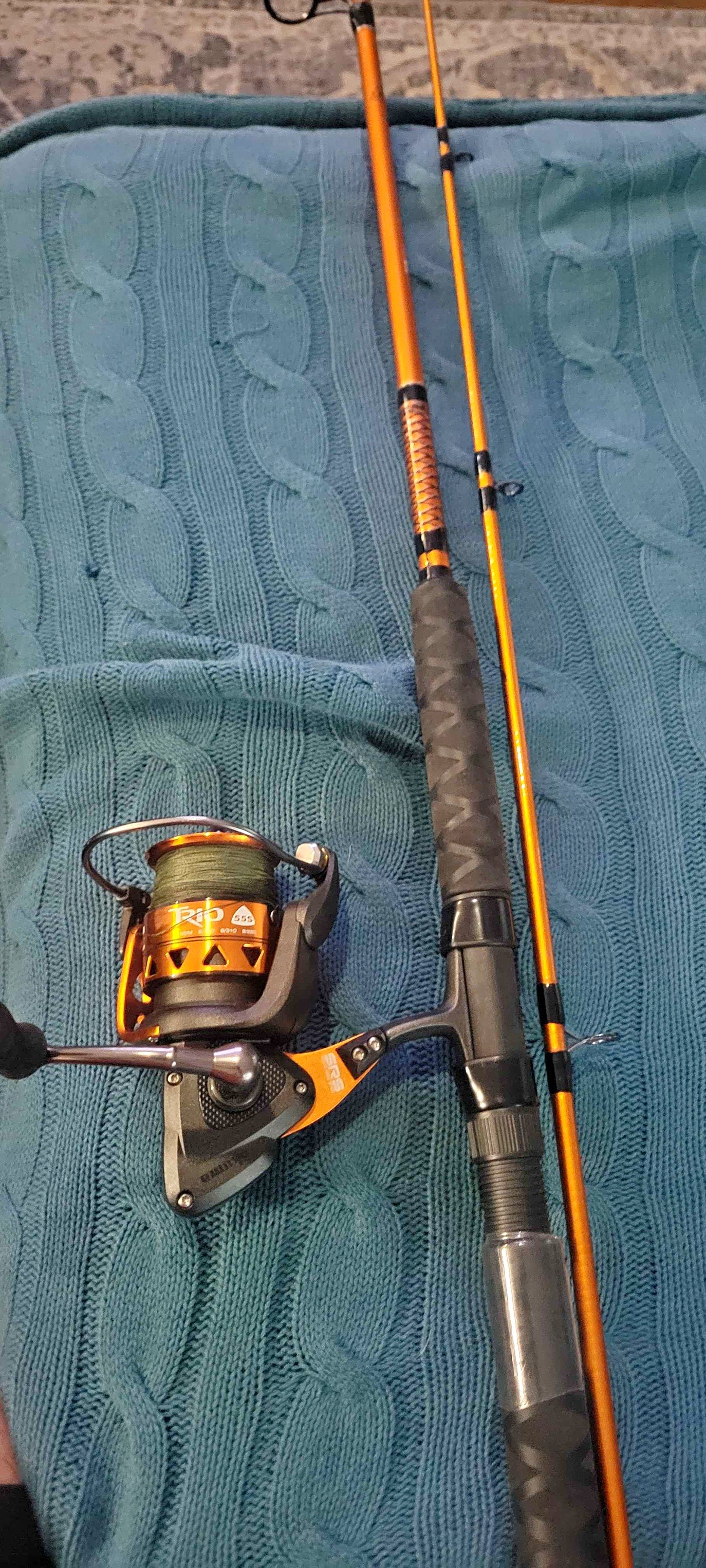 fish and reel sonoma Okuma Ceymar SST Salmon Spin Combo  Seattle Fishing Company anglers will have everything they need to enjoy a day on the water FishUSA Flagship Kid's Spooled Rod