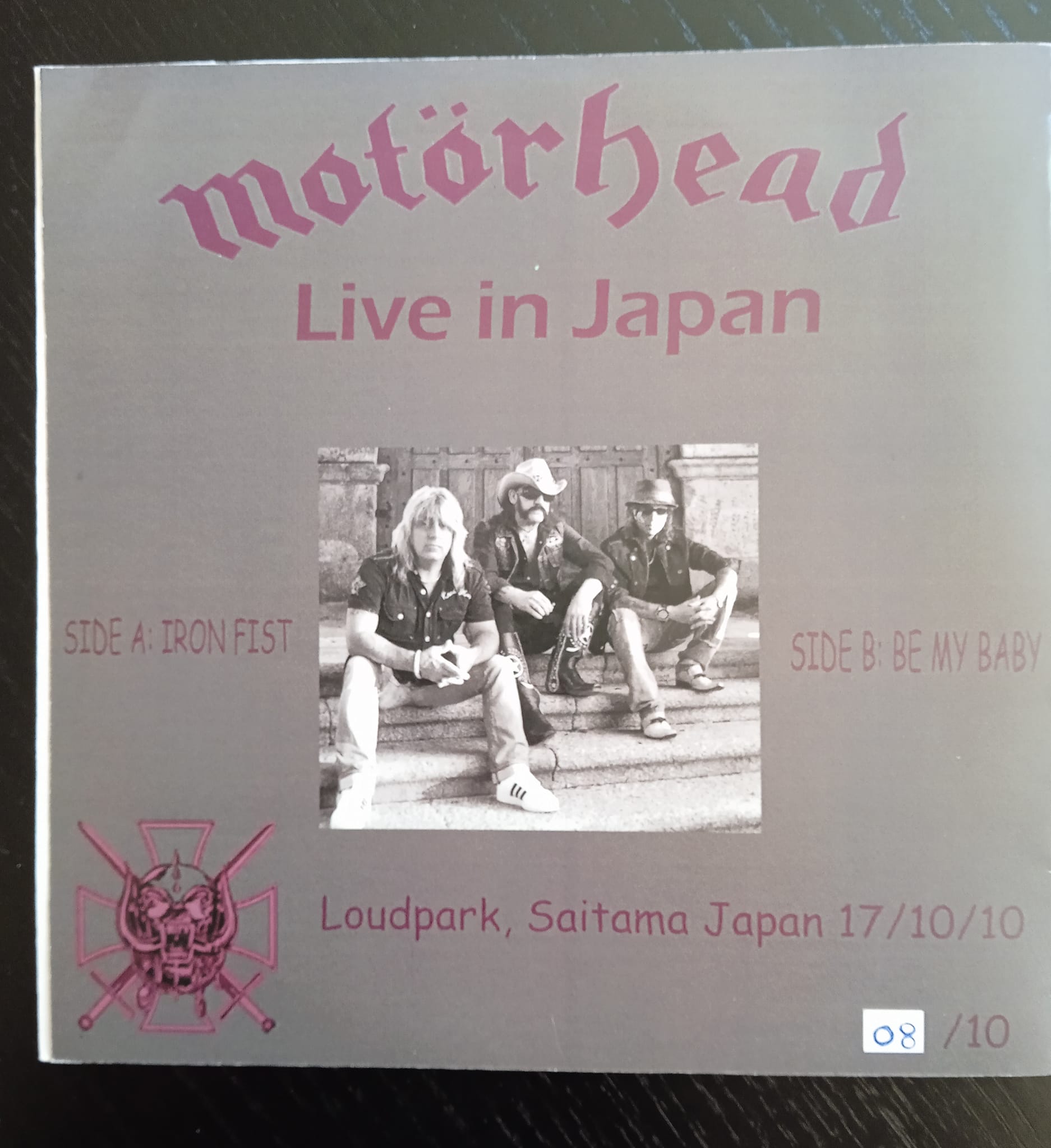 Motorhead first visit to Japan 1982