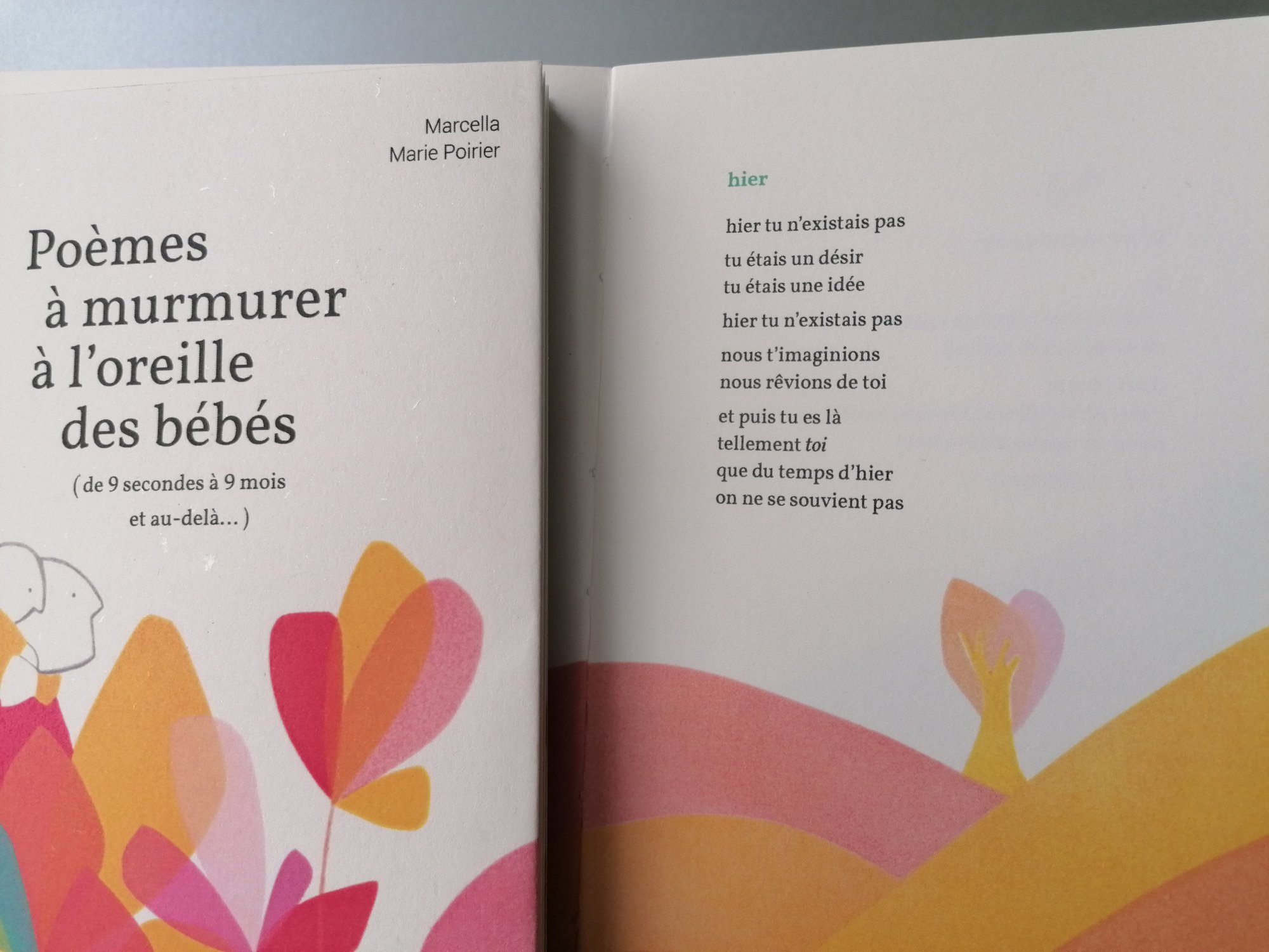 Poèmes à Murmurer à L oreille Des Bébés