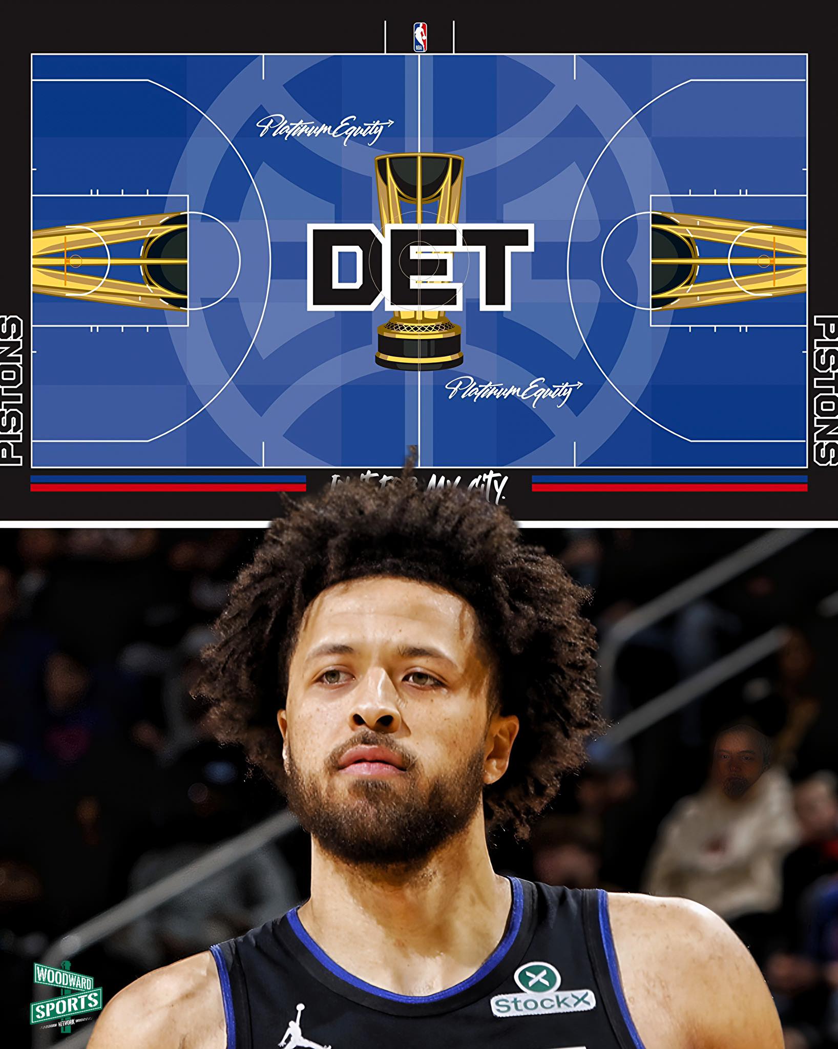 Woodward Sports - This year’s NBA Cup Court for the... | Facebook
