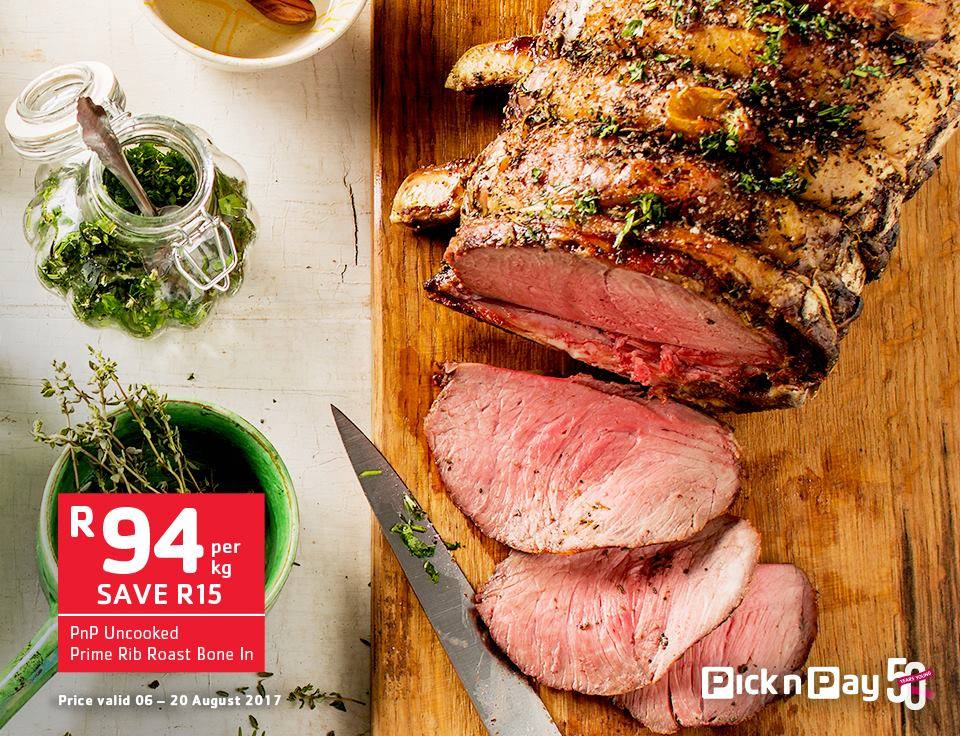 Pick - PnP prime rib, a few herbs and lots of garlic are all that's ...