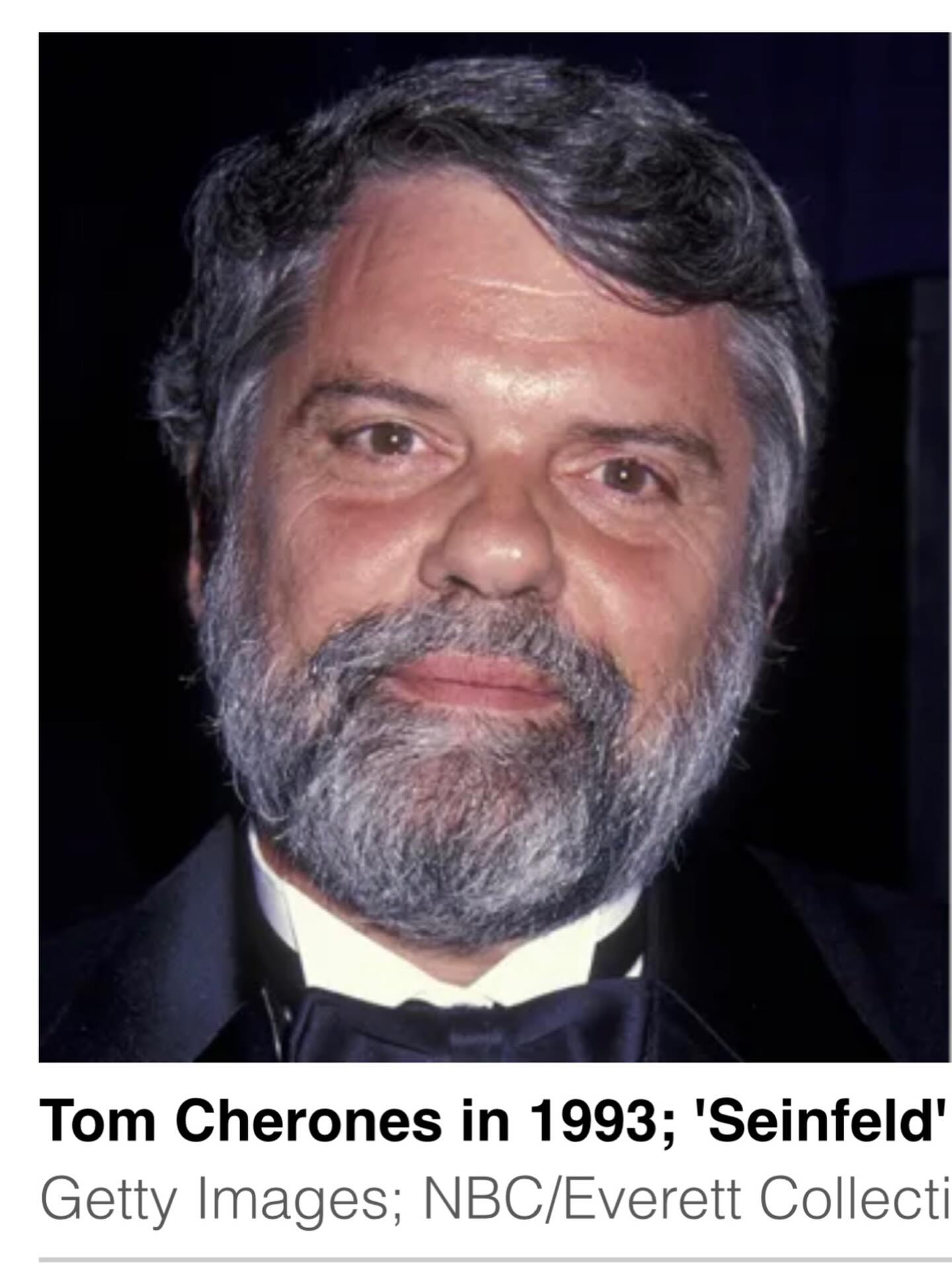 Danny - Tom Cherones was the director on my very first sitcom which ...