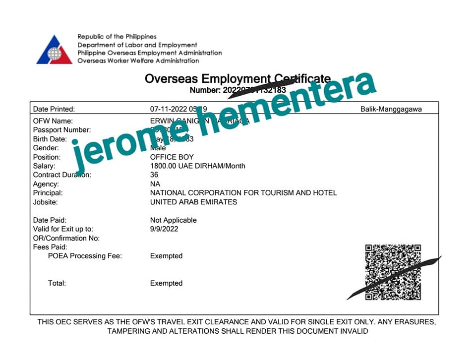 POEA ASSISTANCE EREG, PEOS, OEC , POEA APPOINTMENT | Facebook