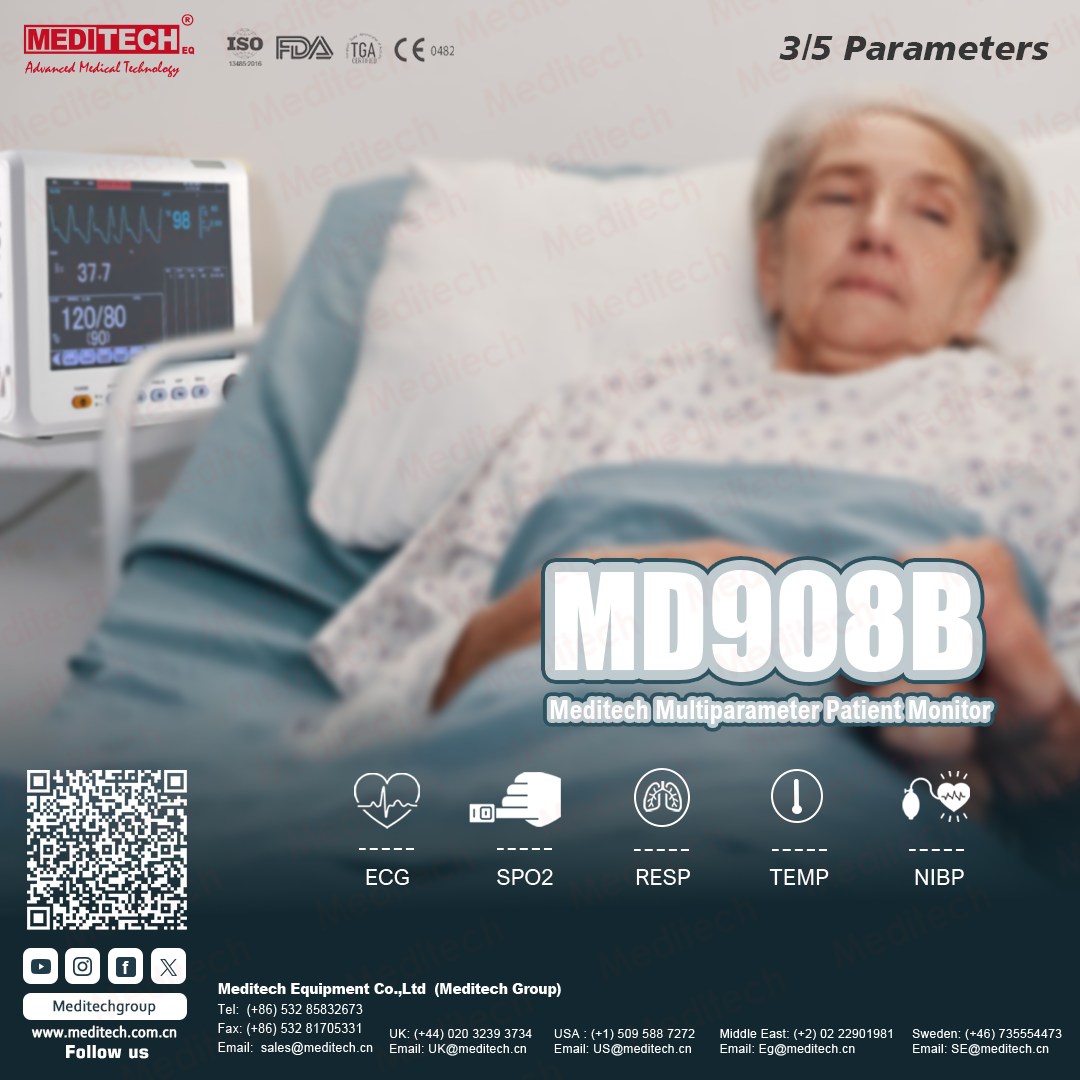 Meditech - ⚕️ Meet the Meditech MD908B Multi-Parameter Monitor ⚕️ ...