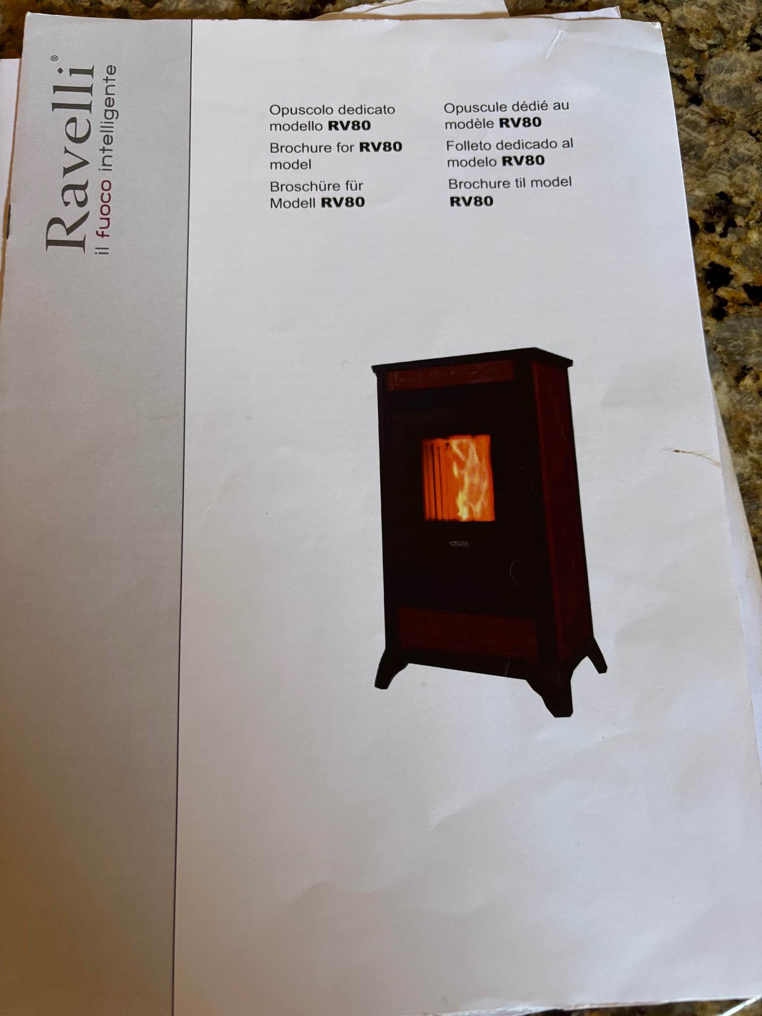 Coveted Ravelli RV80 pellet stove - Stoves - Waldport, Oregon ...