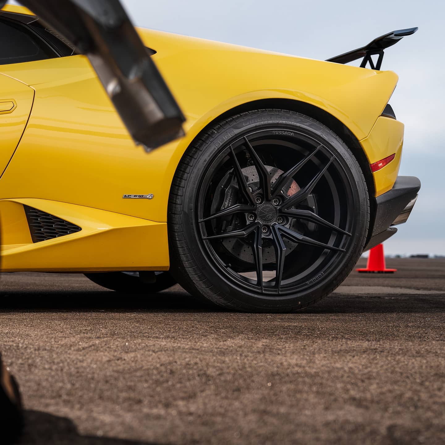 Ferrada Wheels - 21 inch FR5 in Matte Black on the back of...