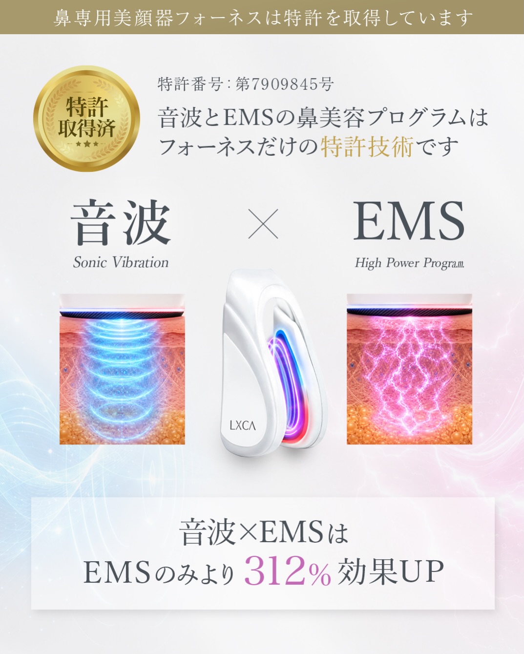 ᐠこの体感、フォーネスだけの特許技術✨ᐟ／ ルクセア フォーネスAURA