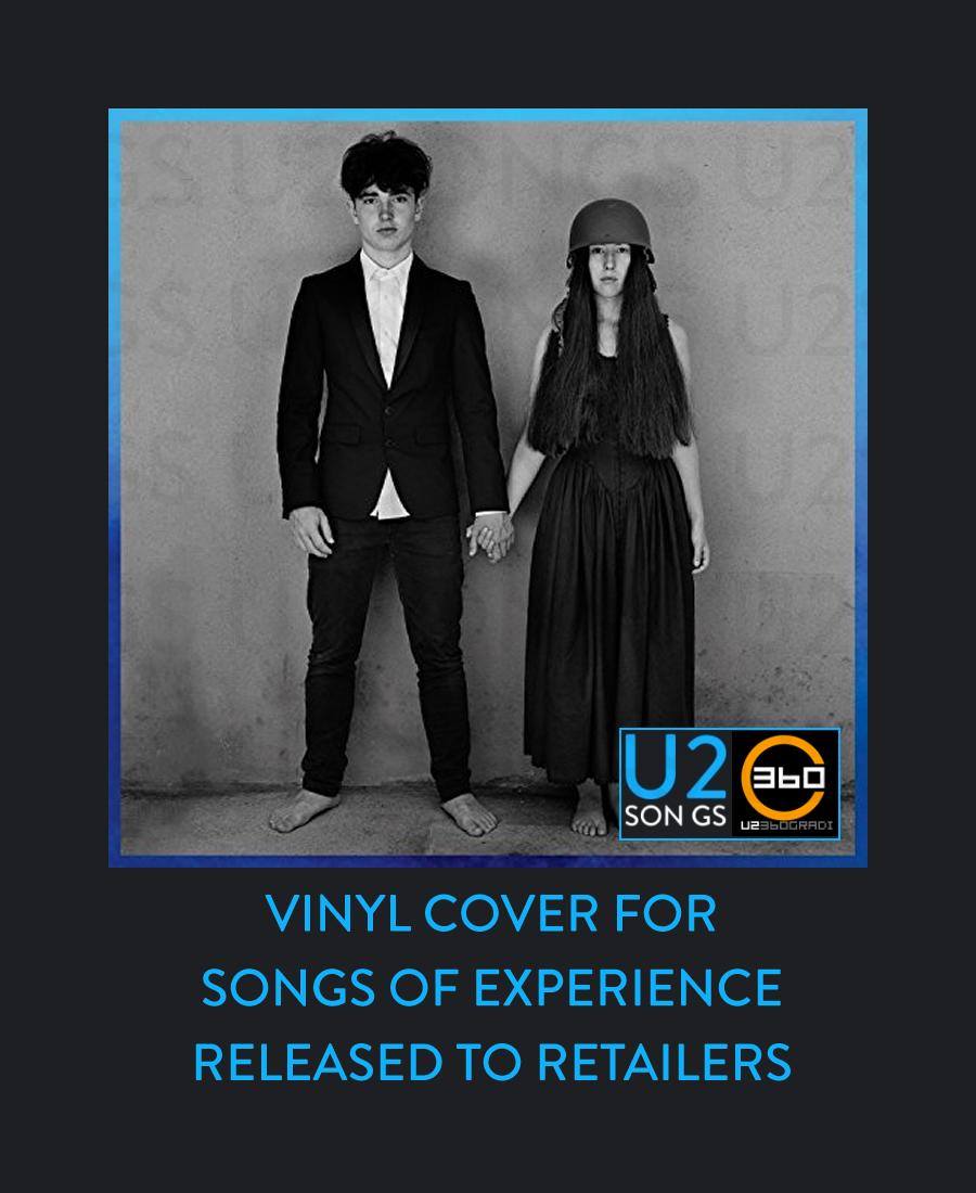 Revealed! The cover artwork for 'U2 Live Songs of iNNOCENCE +